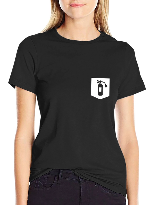 Fire Safety Pocket Tee - Black
