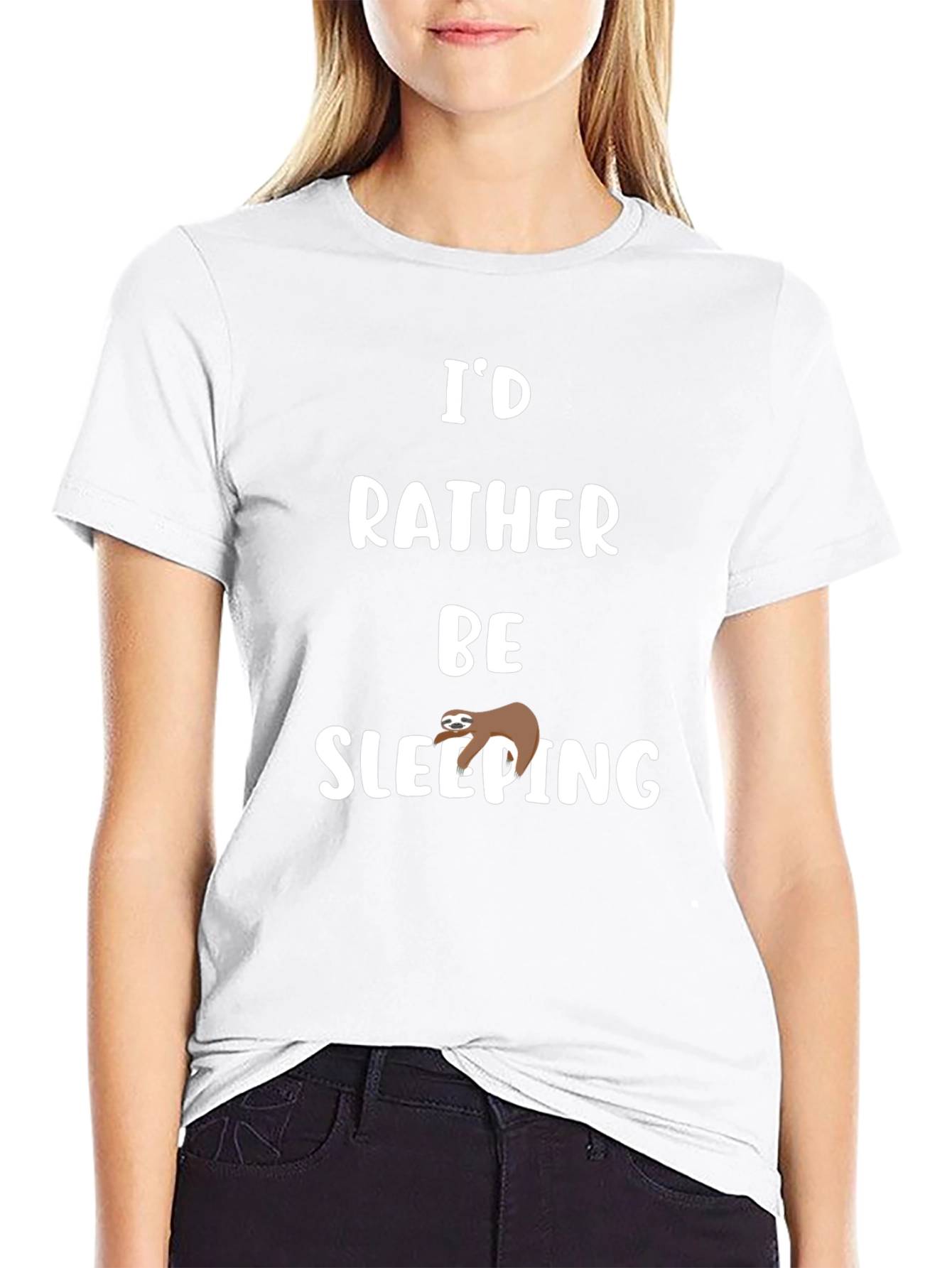 Id Rather Be Sleeping Sloth T-Shirt