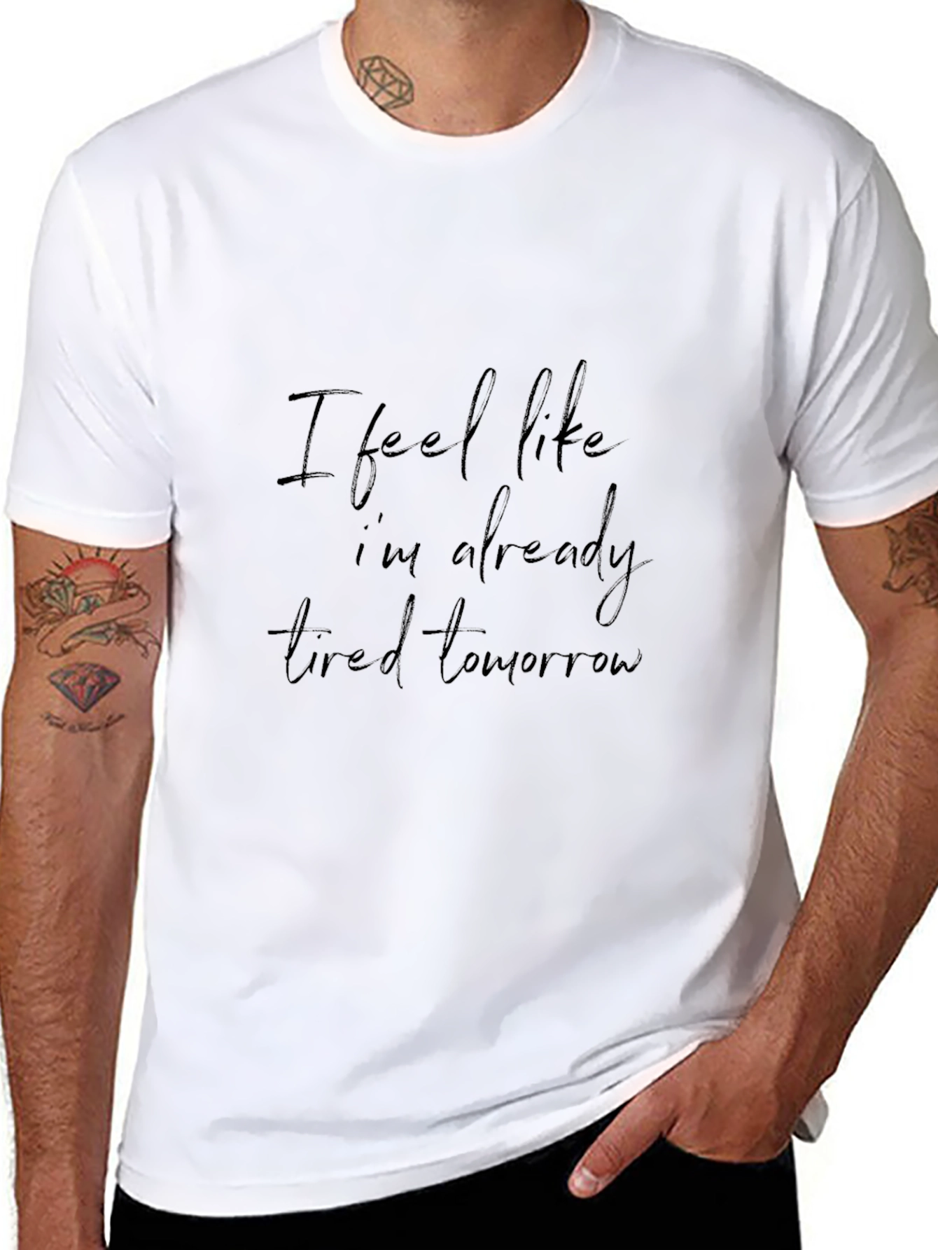 Tired Tomorrow Graphic T-Shirt