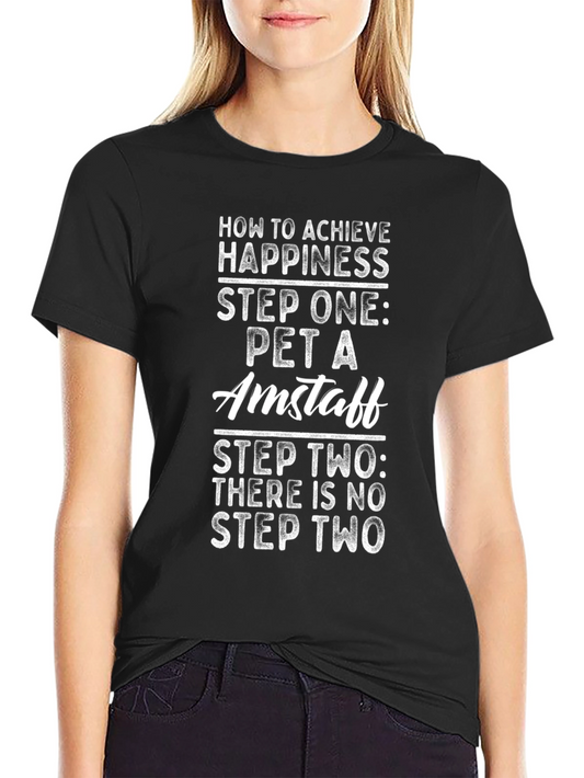 Funny Amstaff Pet Lover T-Shirt
