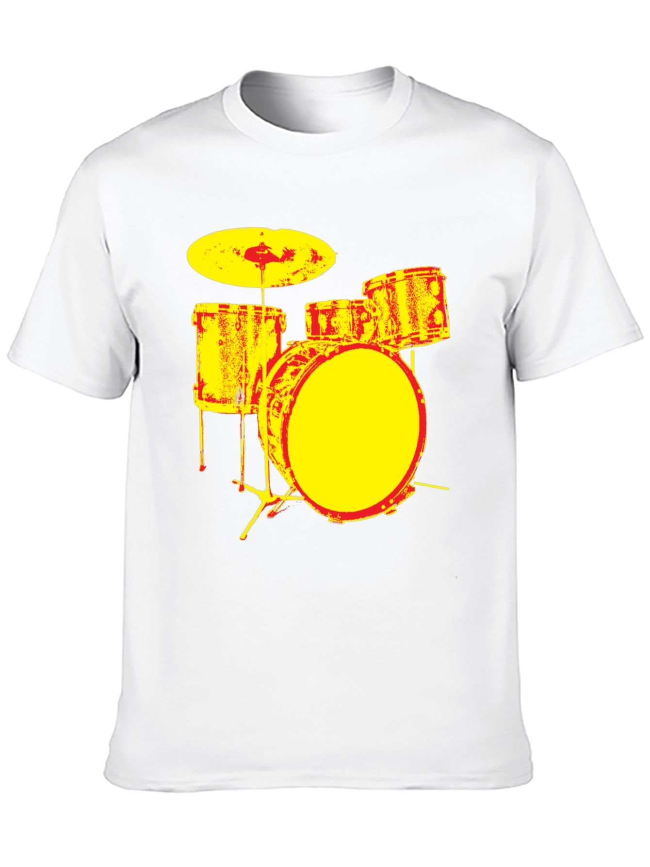 Drum Set Graphic Tee - Band T-Shirt