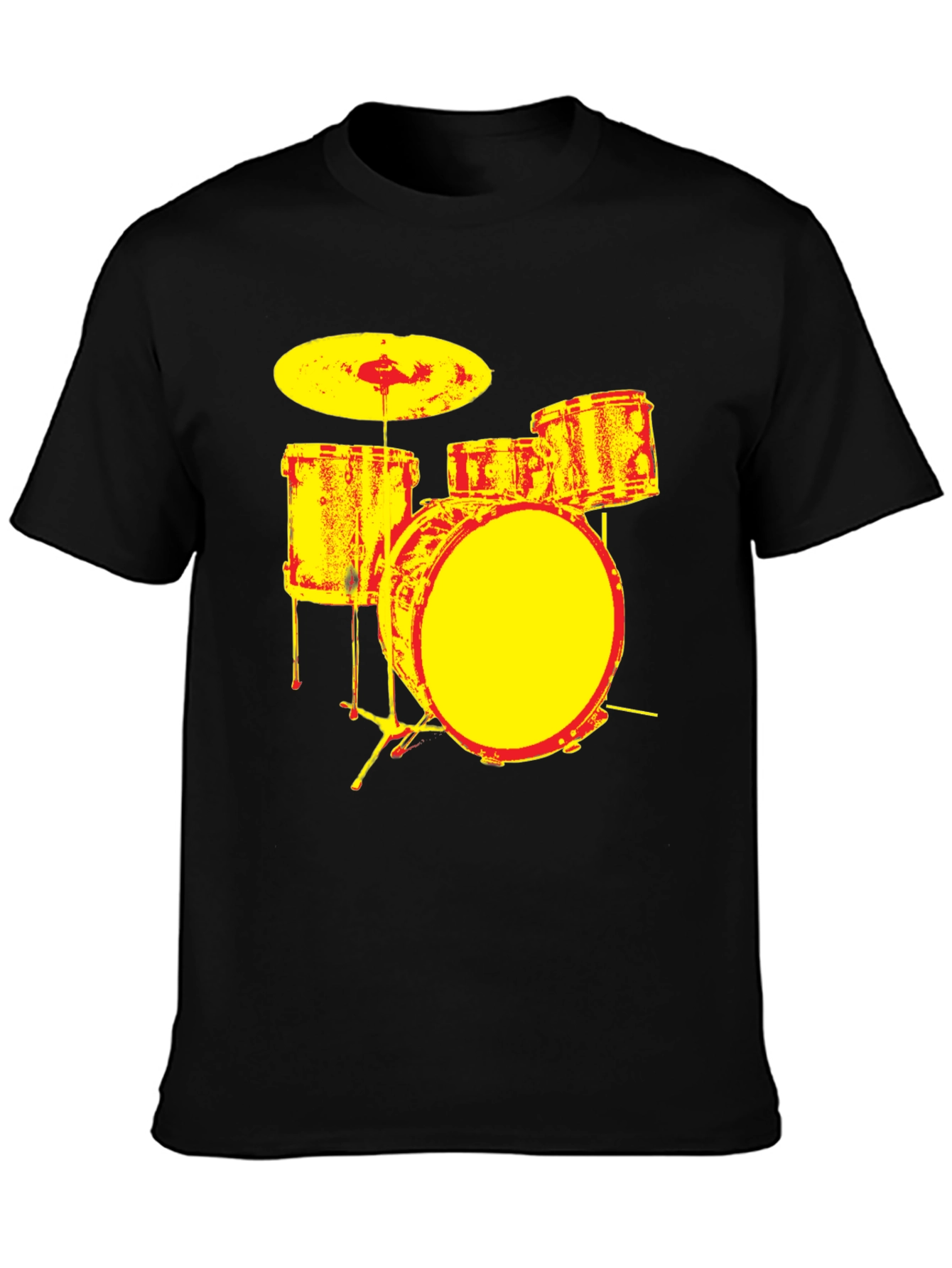 Drum Set Graphic Tee - Band T-Shirt