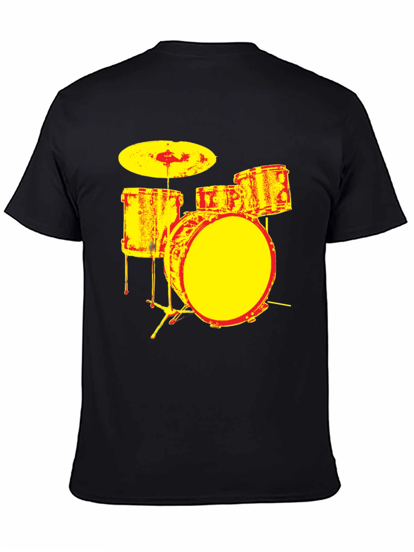 Drum Set Graphic Tee - Band T-Shirt