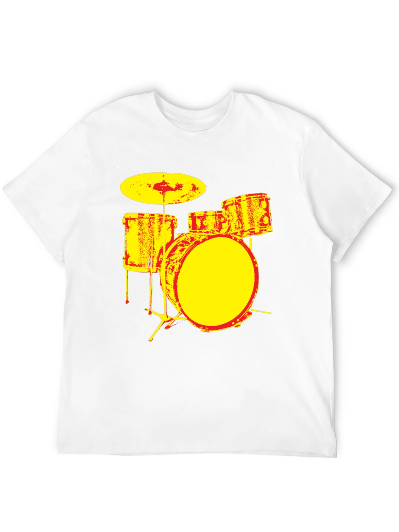 Drum Set Graphic Tee - Band T-Shirt