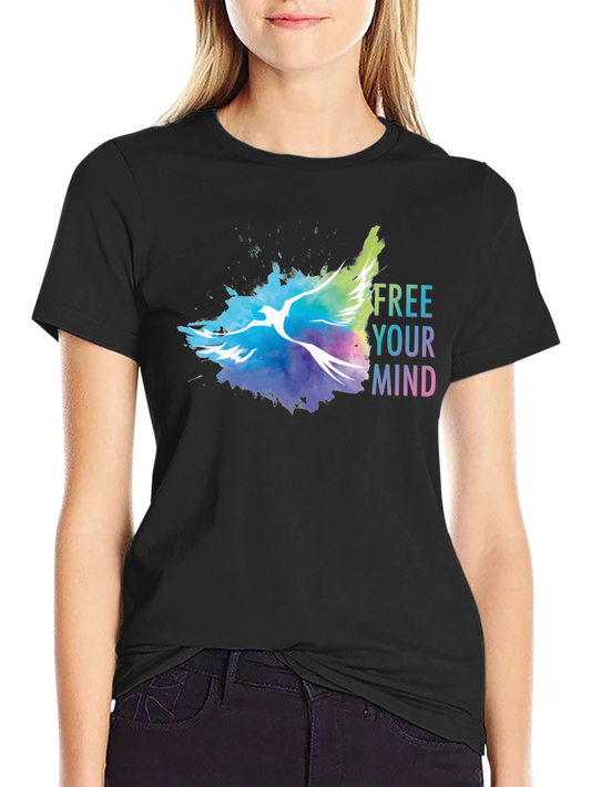 Free Your Mind Graphic Tee - Stylish Comfort