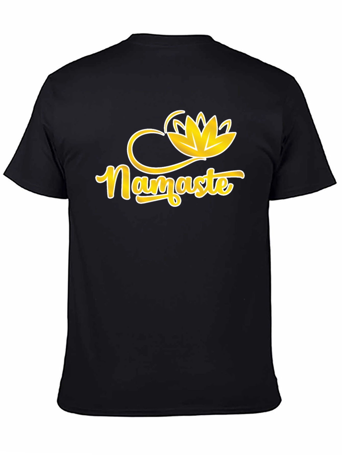 Namaste Lotus Graphic Tee - Soft Cotton