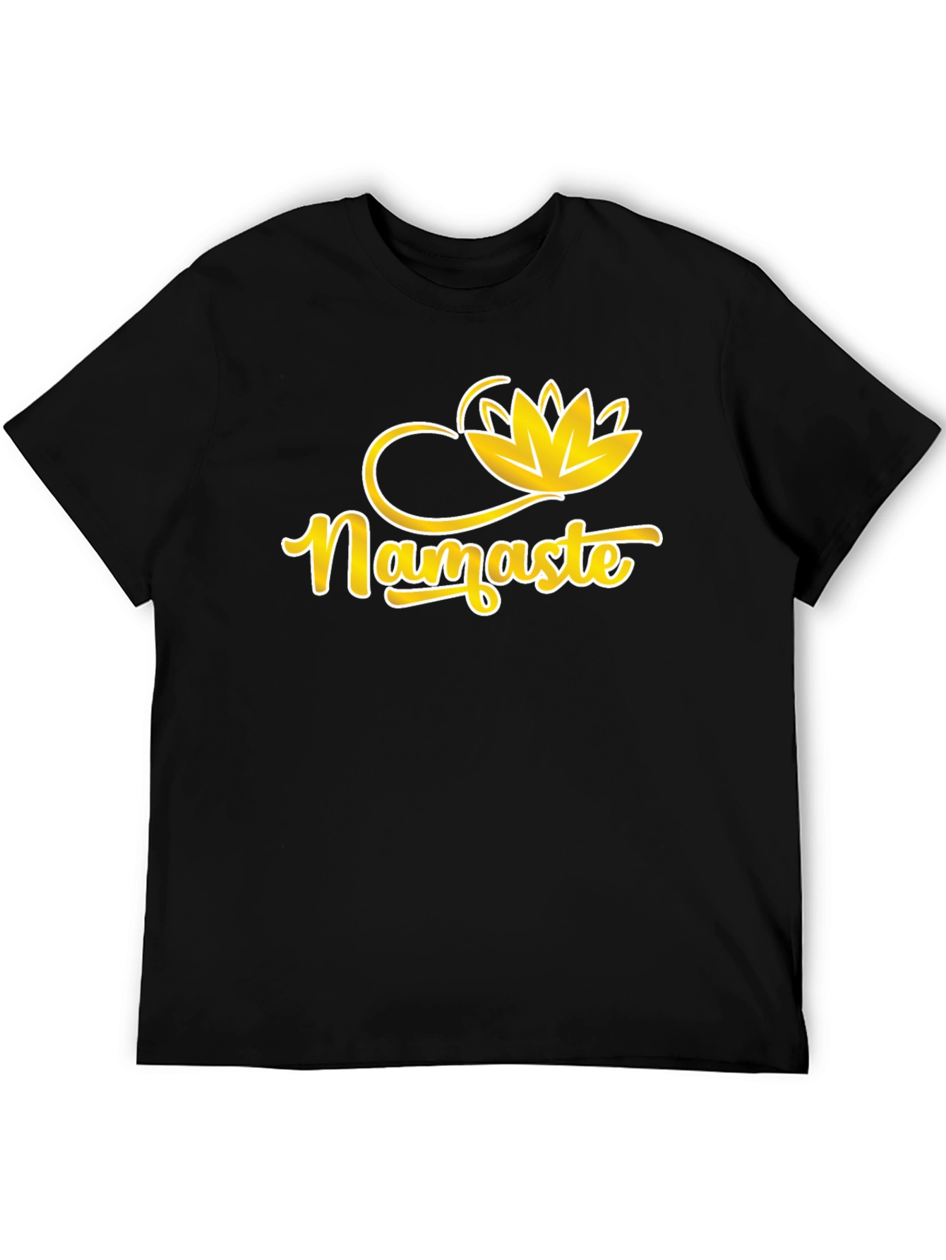 Namaste Lotus Graphic Tee - Soft Cotton