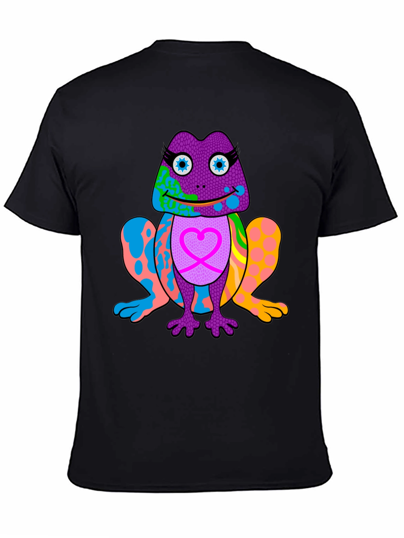 Funky Frog Graphic Tee - Vibrant & Unique Design