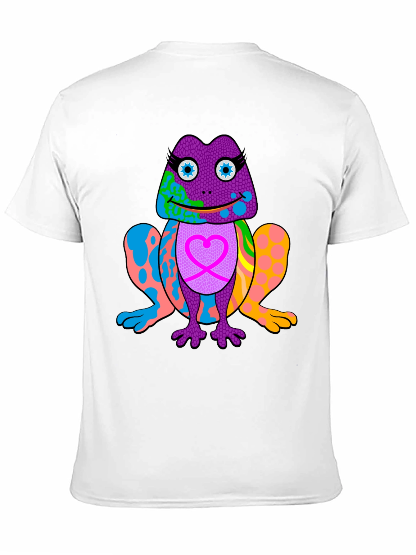 Funky Frog Graphic Tee - Vibrant & Unique Design