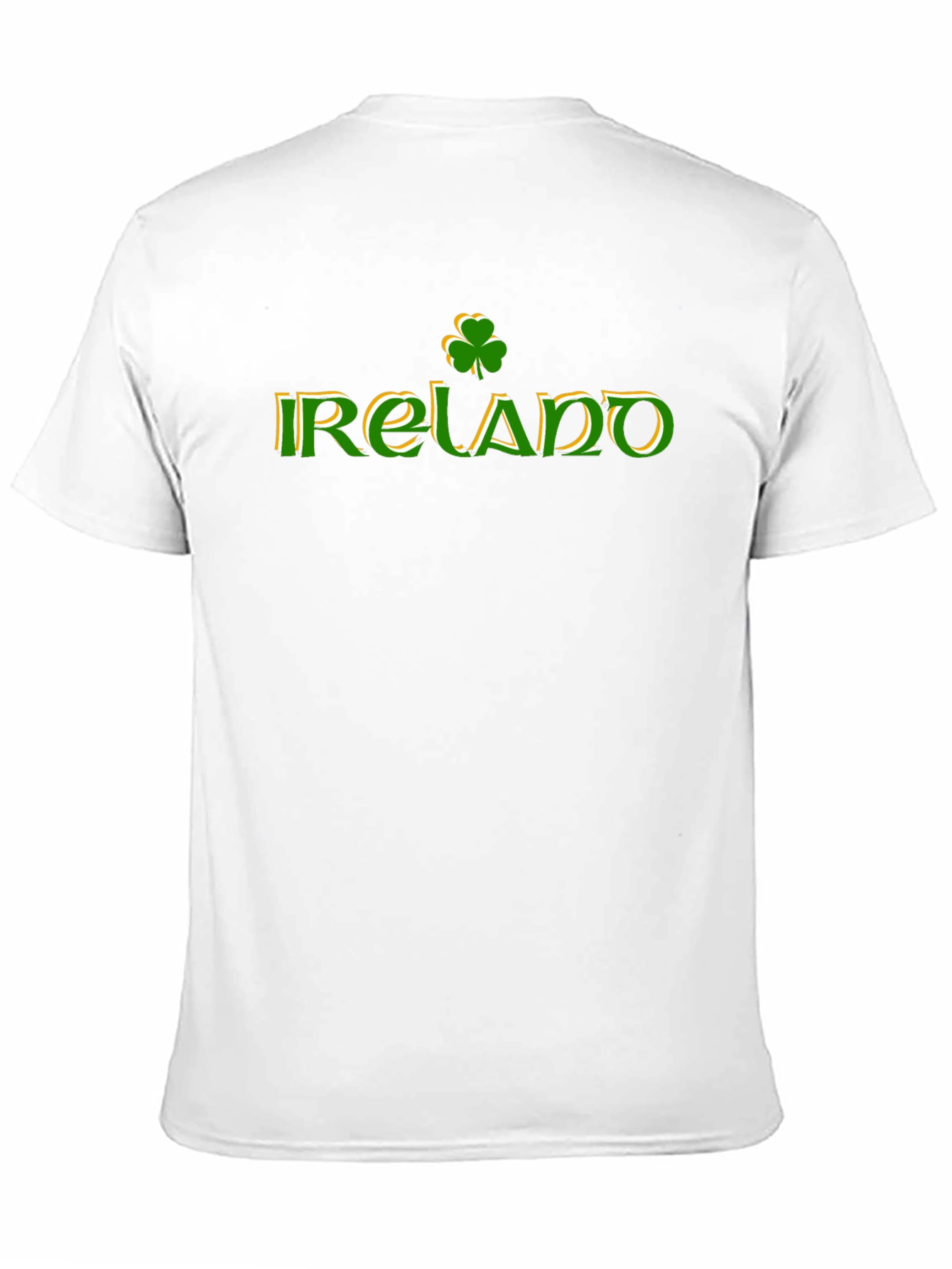 Ireland Shamrock Graphic Print T-Shirt