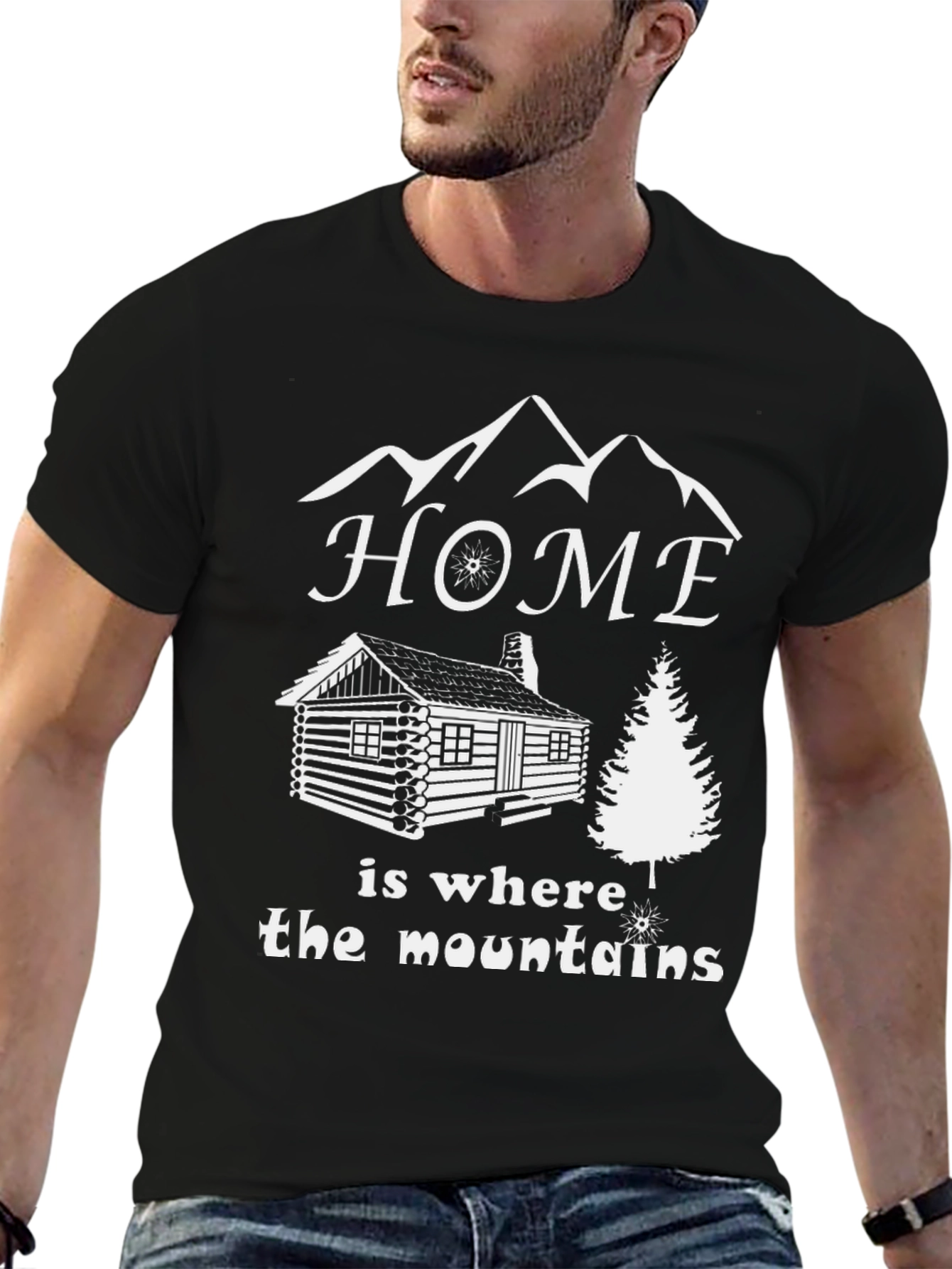 Home is Where the Mountains T-Shirt