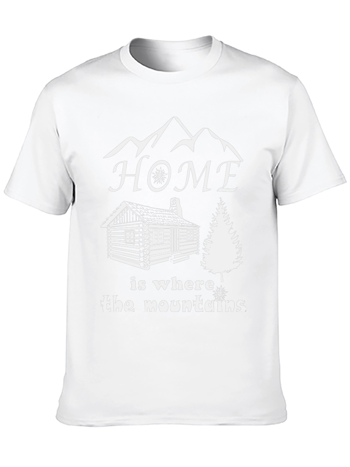 Home is Where the Mountains T-Shirt