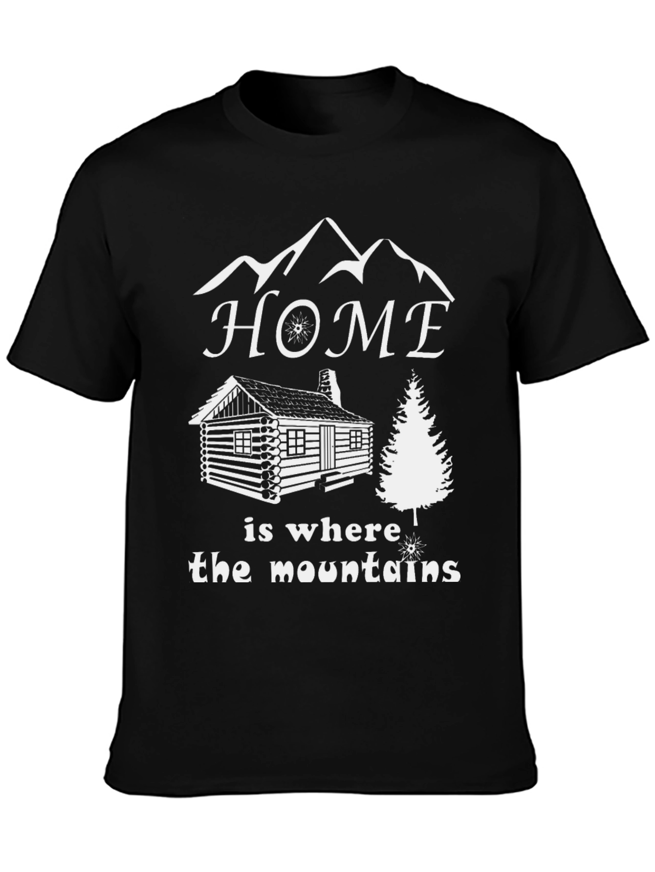Home is Where the Mountains T-Shirt