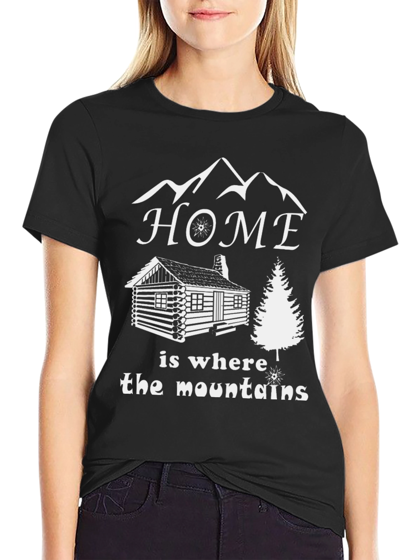 Home is Where the Mountains T-Shirt