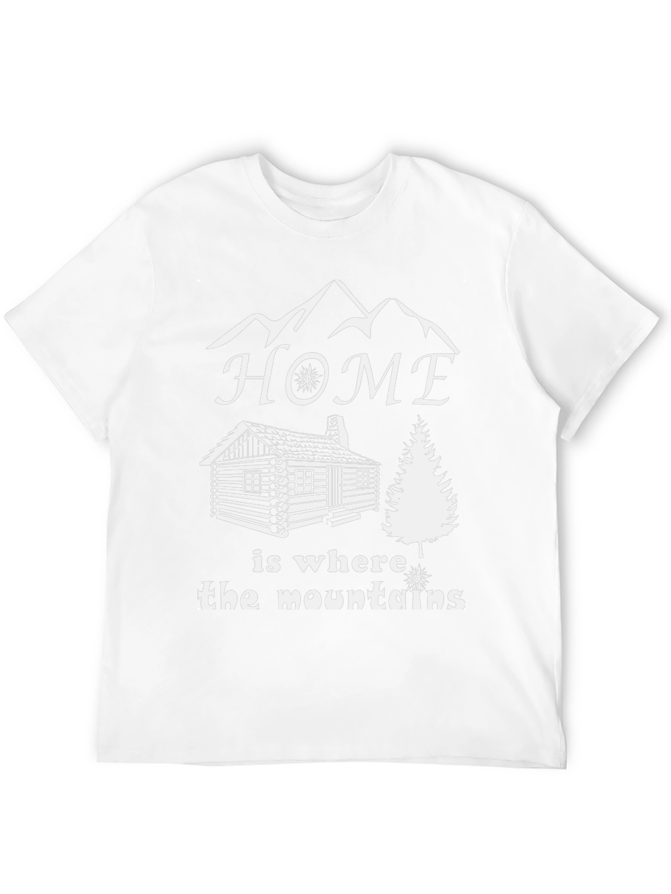 Home is Where the Mountains T-Shirt