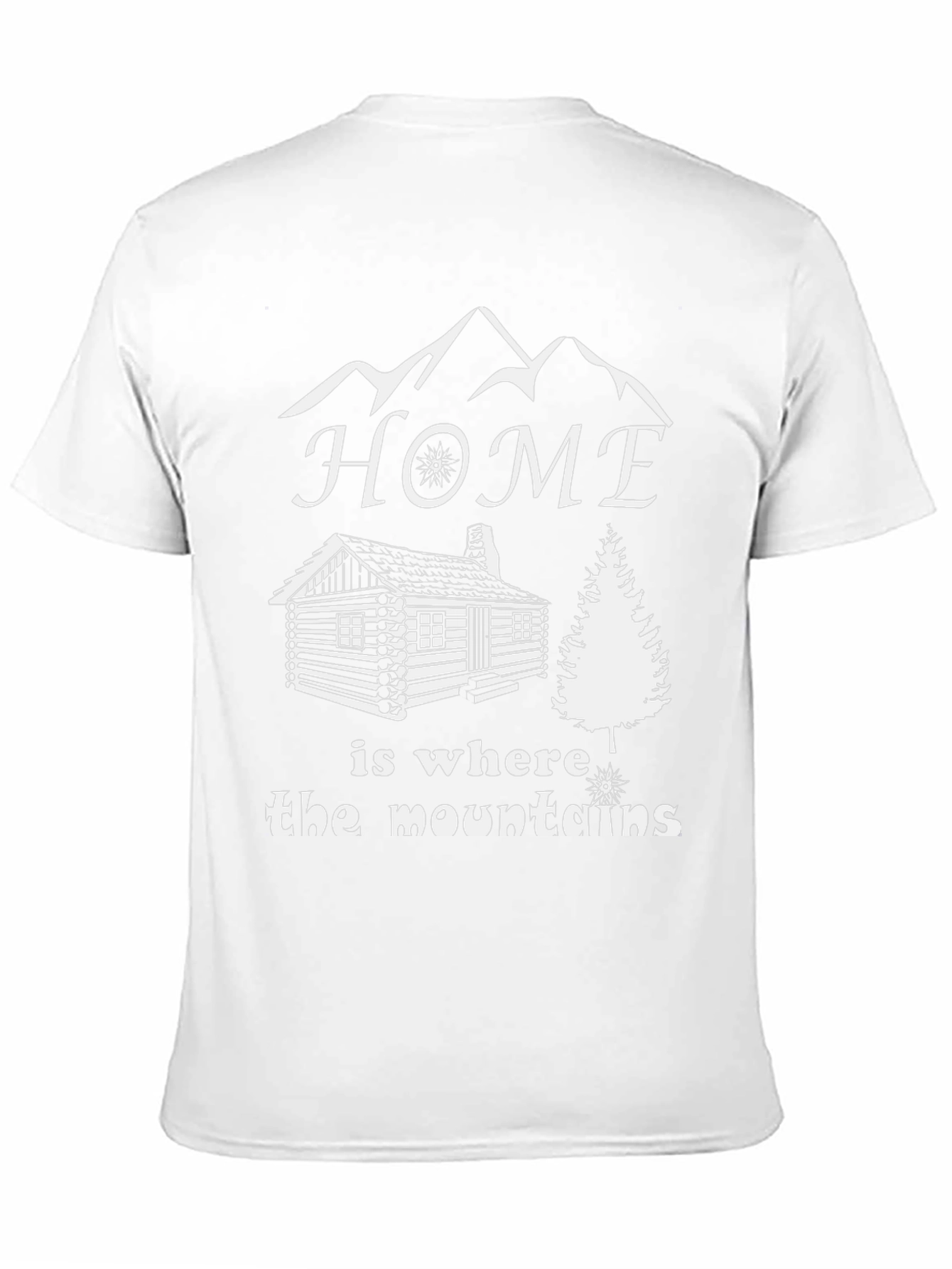Home is Where the Mountains T-Shirt