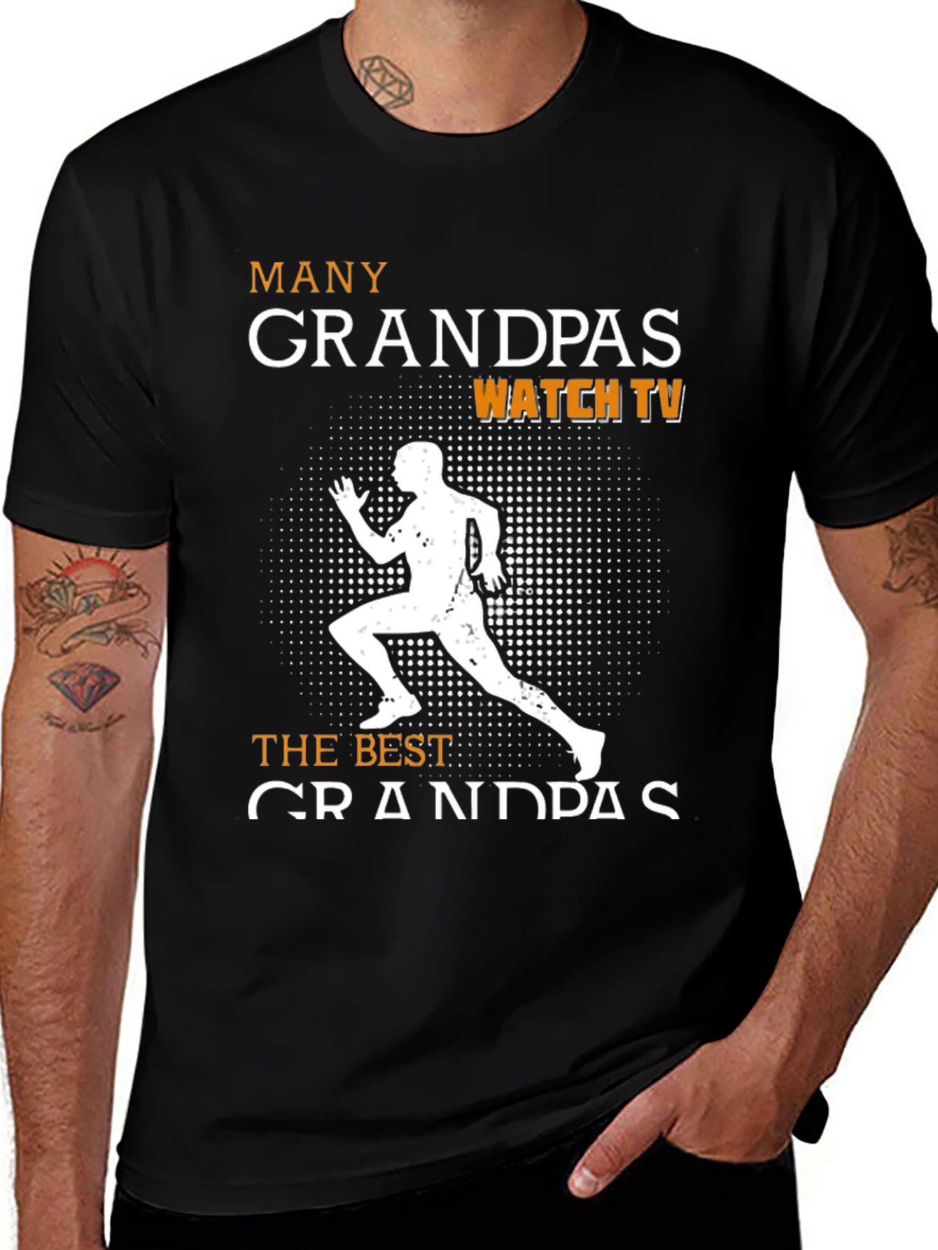 Running Grandpas T-Shirt - The Best Grandpas Run!