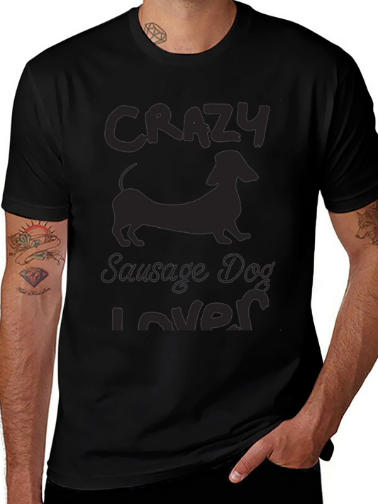 Crazy Sausage Dog Lover T-Shirt