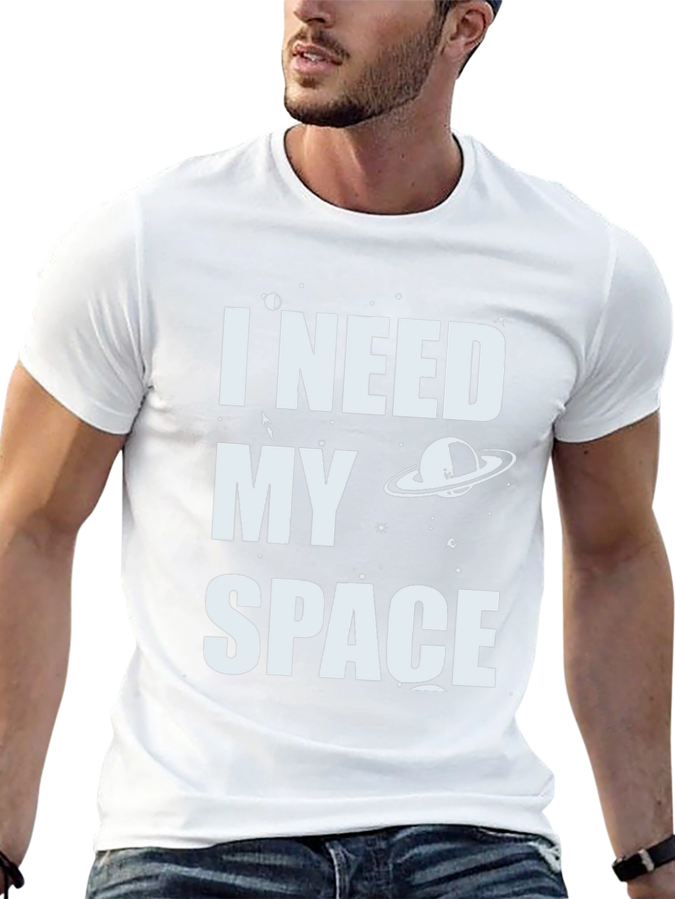 I Need My Space Graphic T-Shirt
