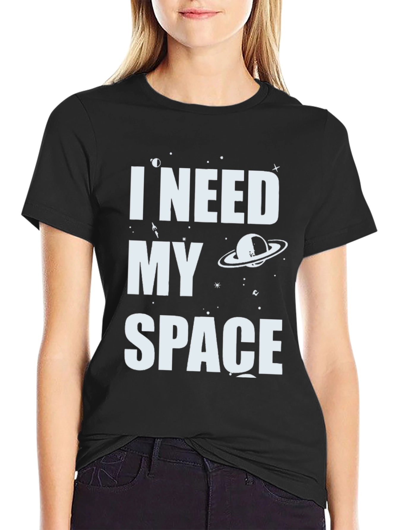 I Need My Space Graphic T-Shirt