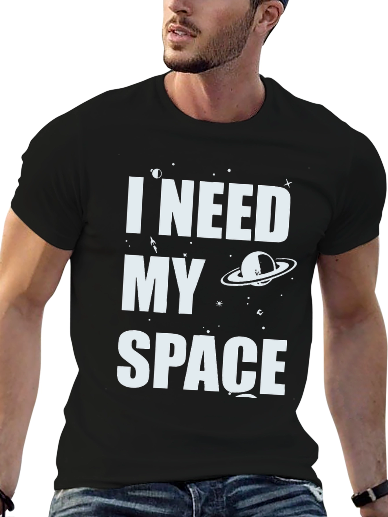 I Need My Space Graphic T-Shirt