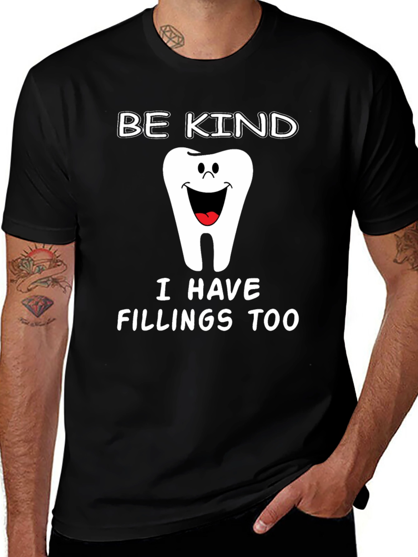 Be Kind T-Shirt - Funny Dental Hygienist Tee