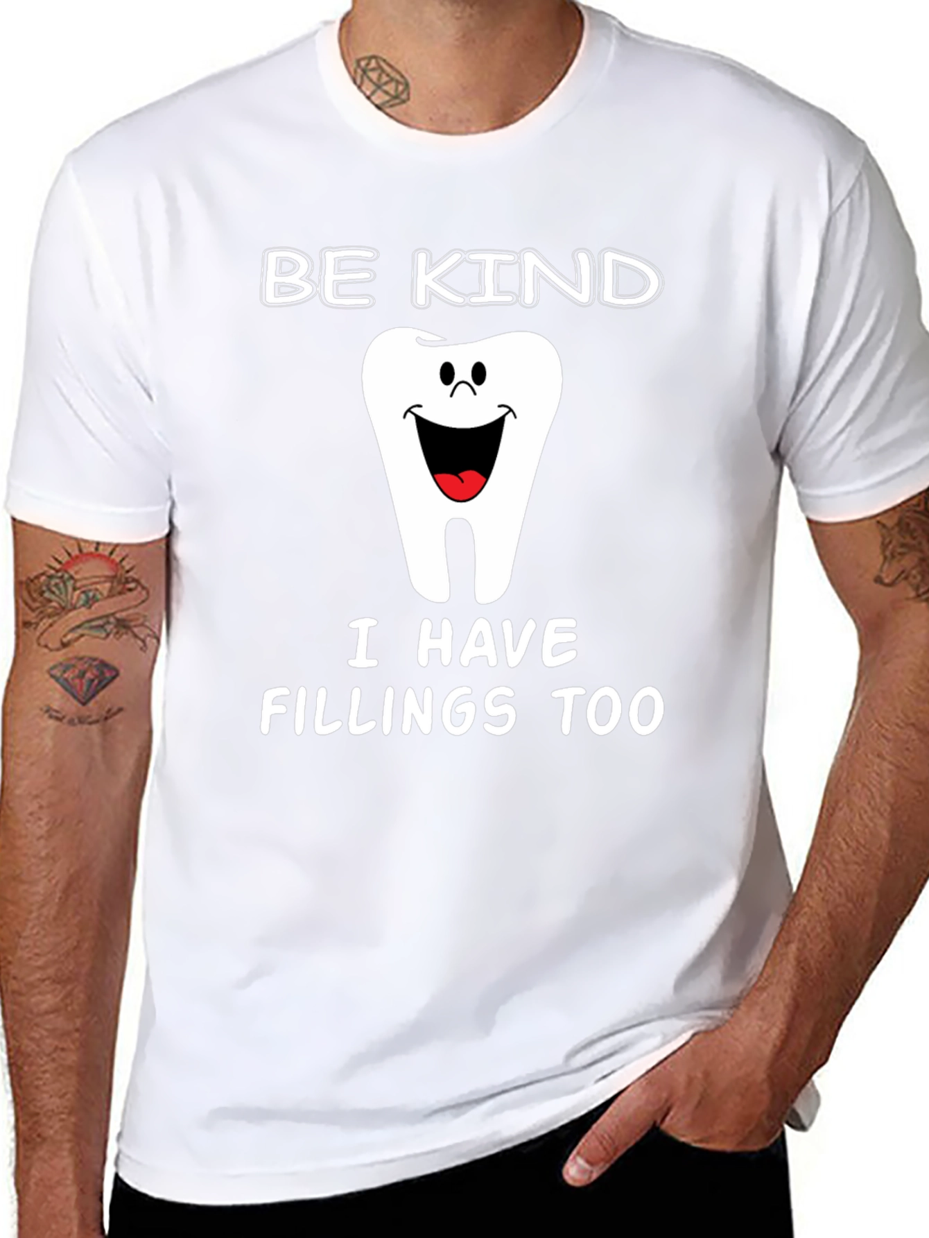 Be Kind T-Shirt - Funny Dental Hygienist Tee