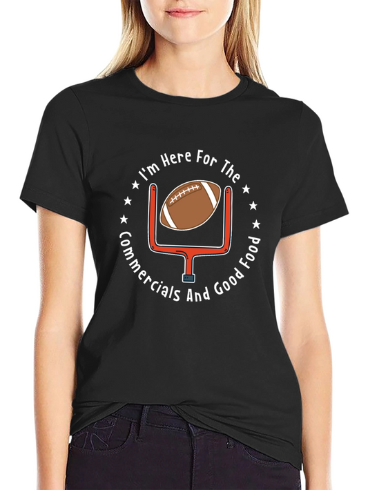 Football Commercials and Food T-Shirt