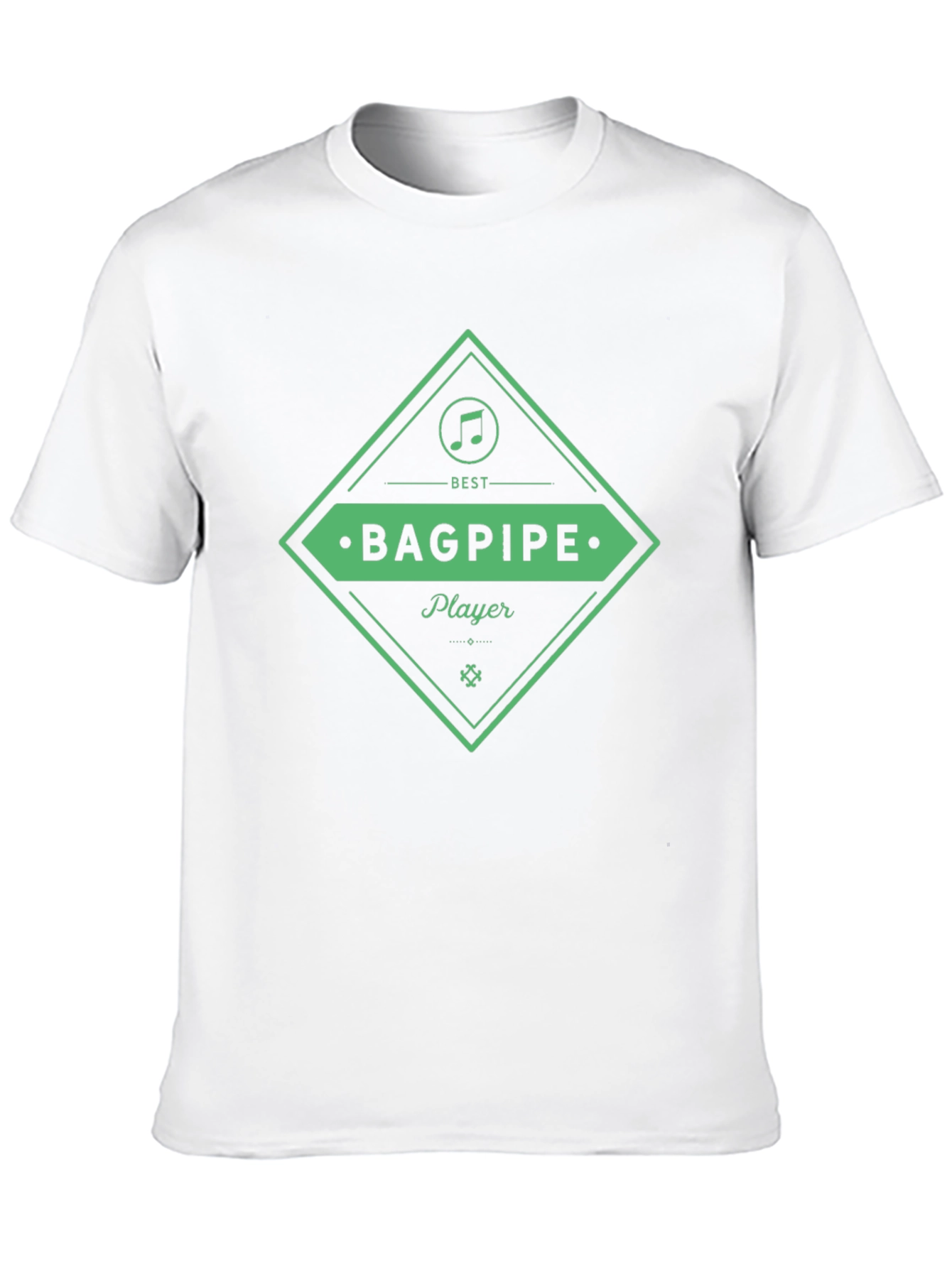 Best Bagpipe Player Black T-Shirt