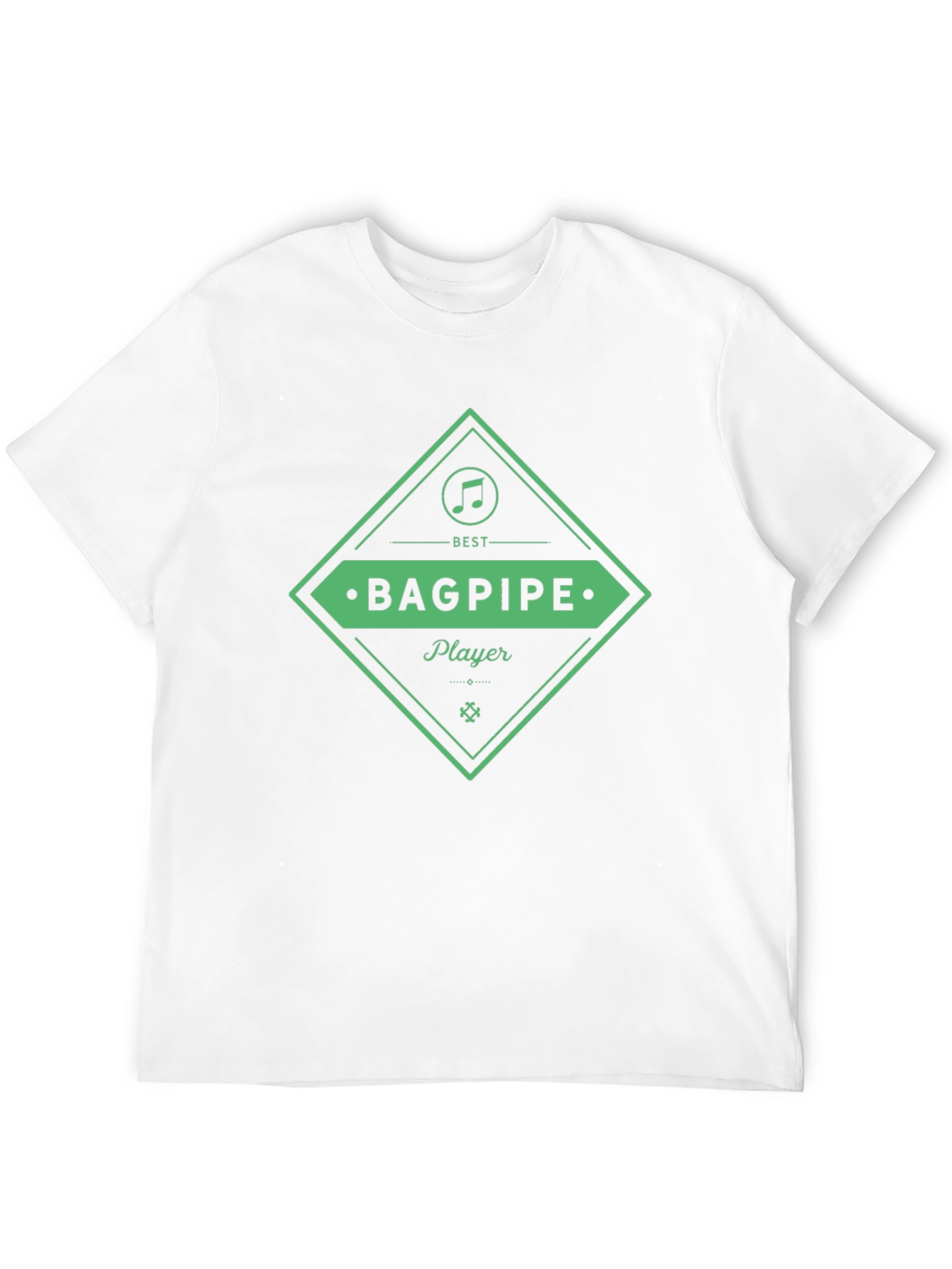 Best Bagpipe Player Black T-Shirt