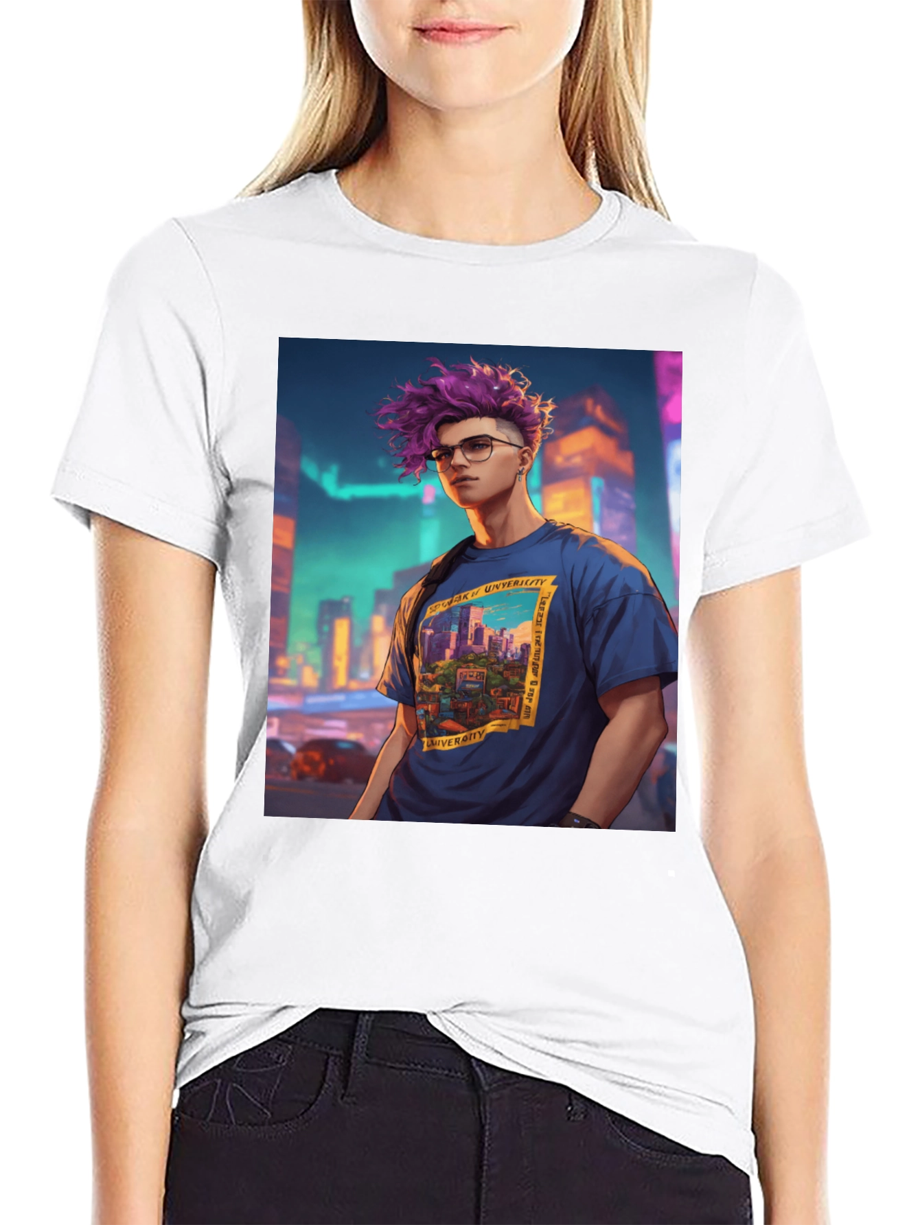 Graphic Tee - Anime Style Urban Fashion