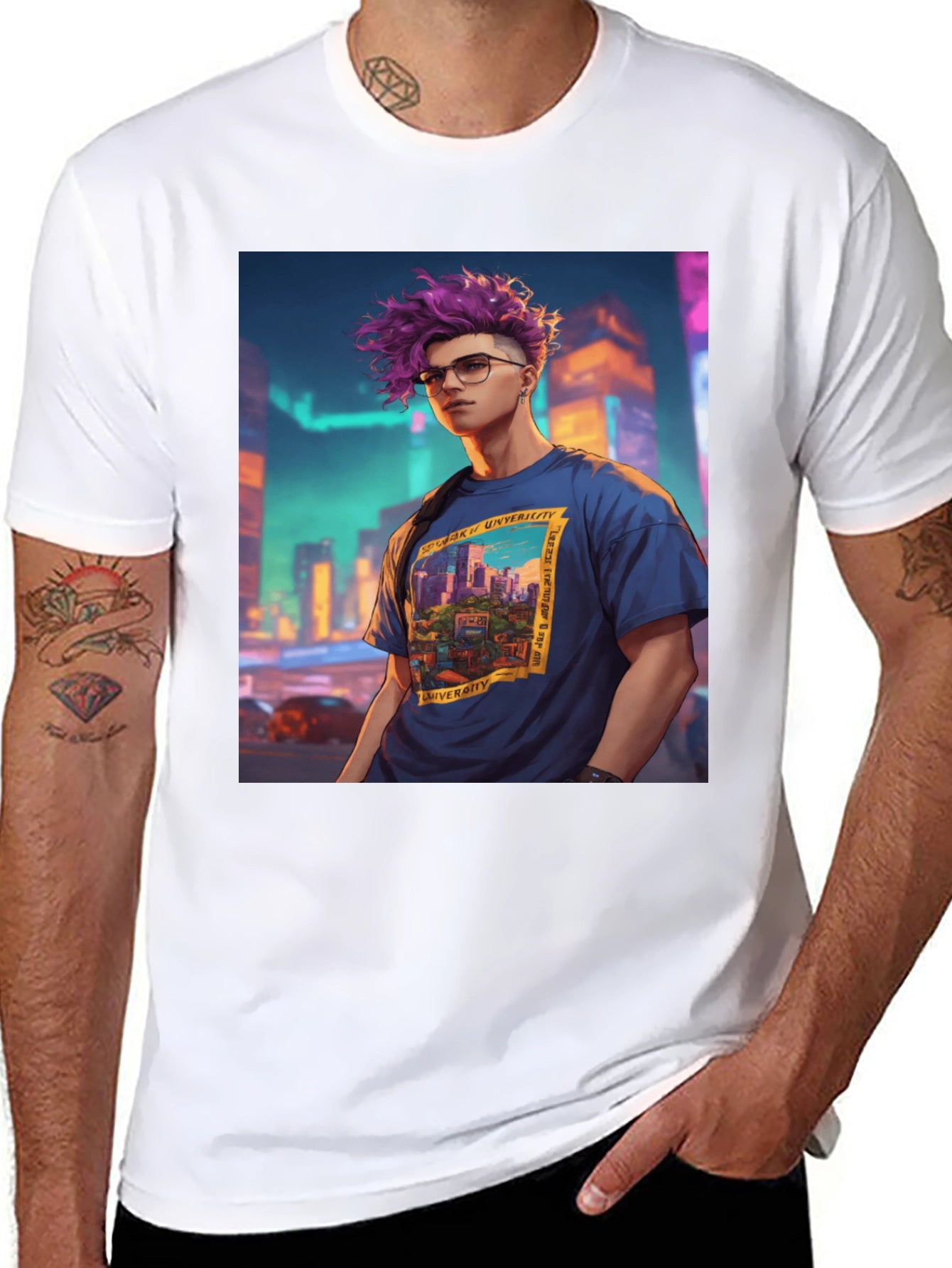 Graphic Tee - Anime Style Urban Fashion