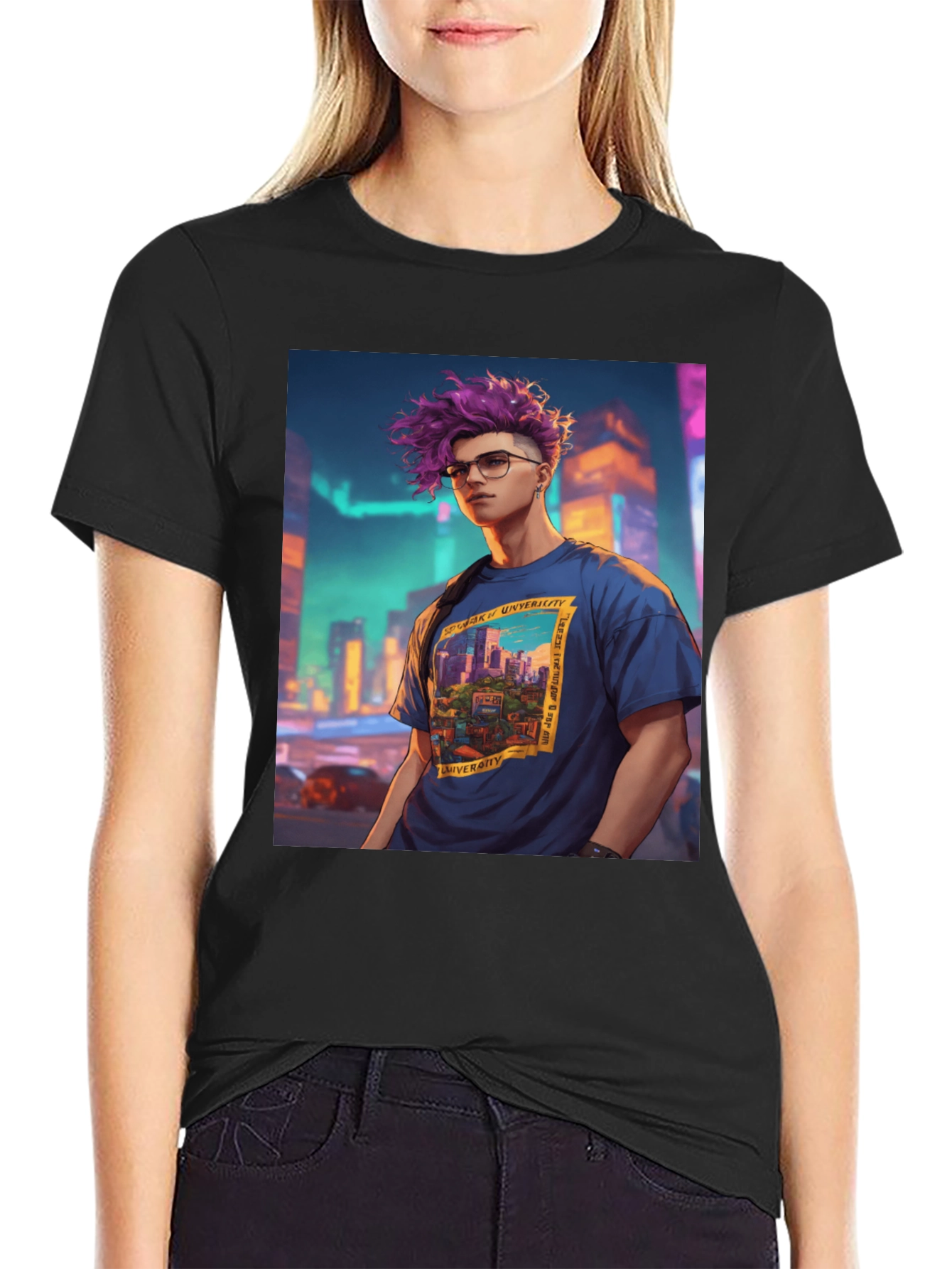 Graphic Tee - Anime Style Urban Fashion