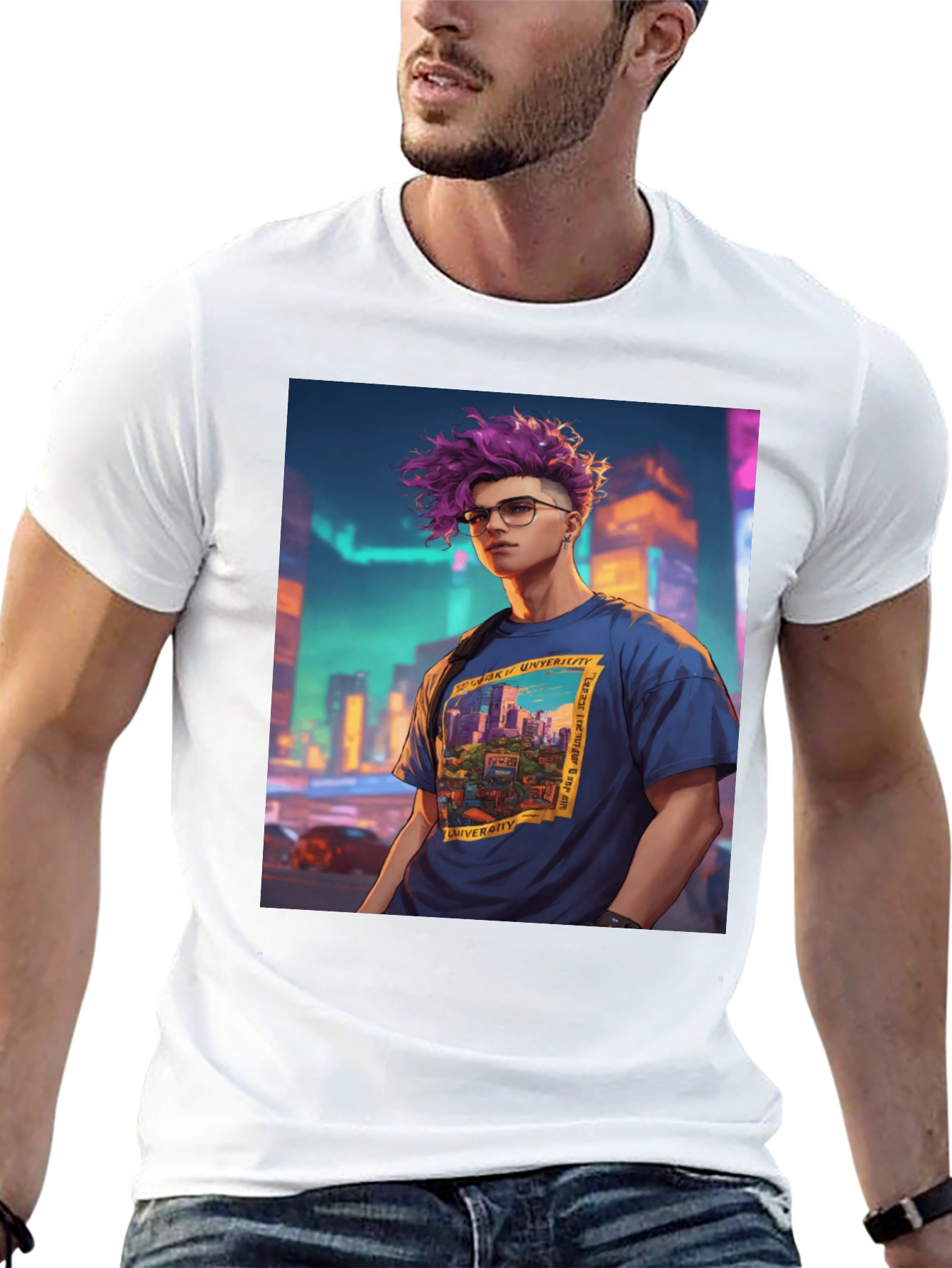 Graphic Tee - Anime Style Urban Fashion