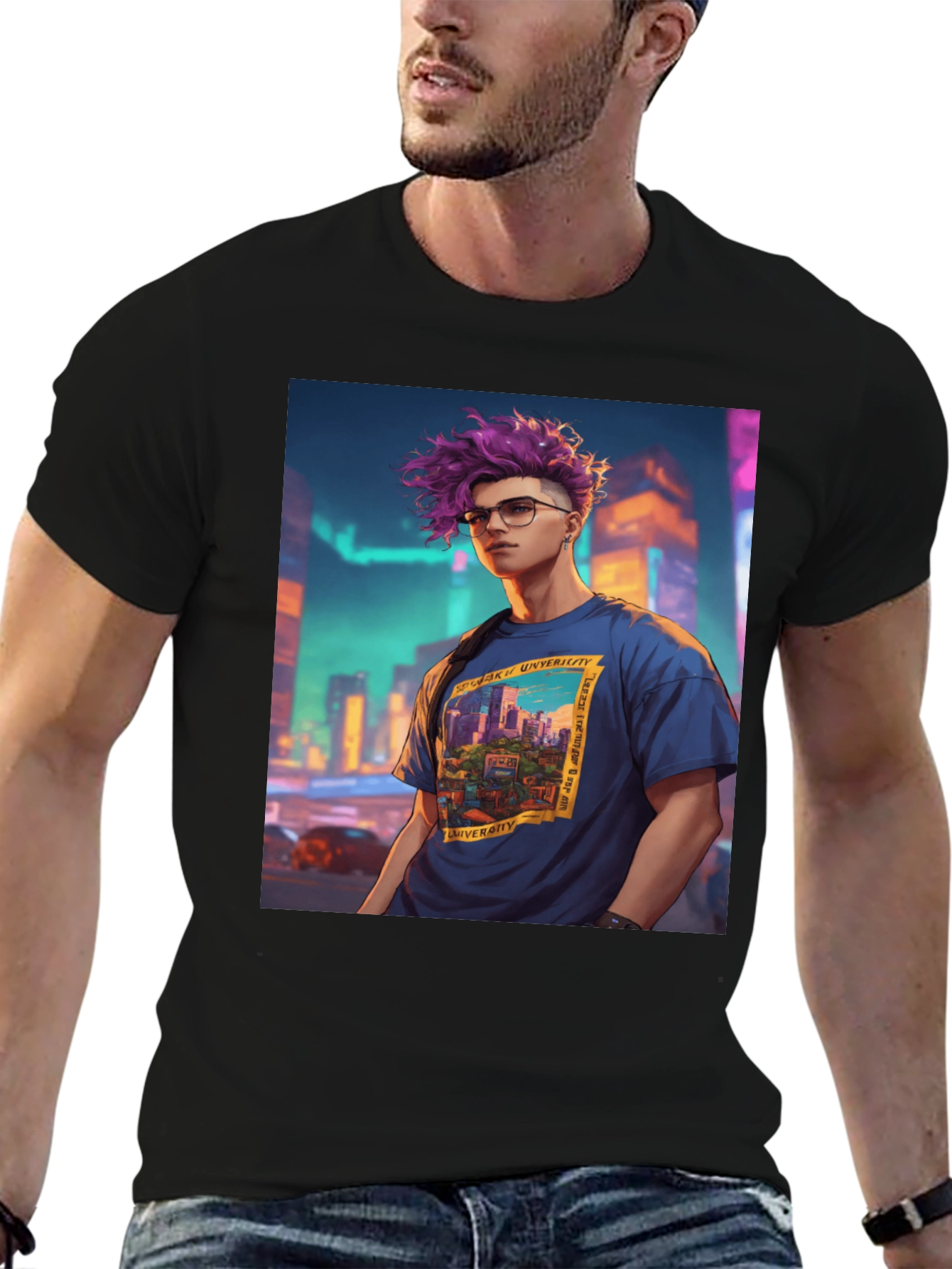 Graphic Tee - Anime Style Urban Fashion