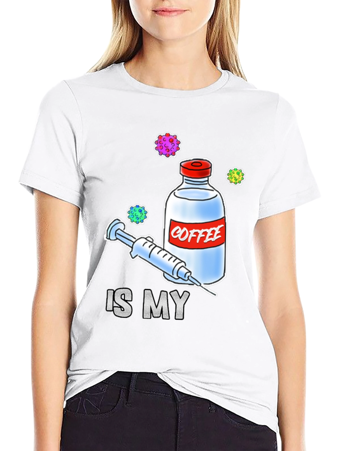 Coffee Injection Graphic T-Shirt