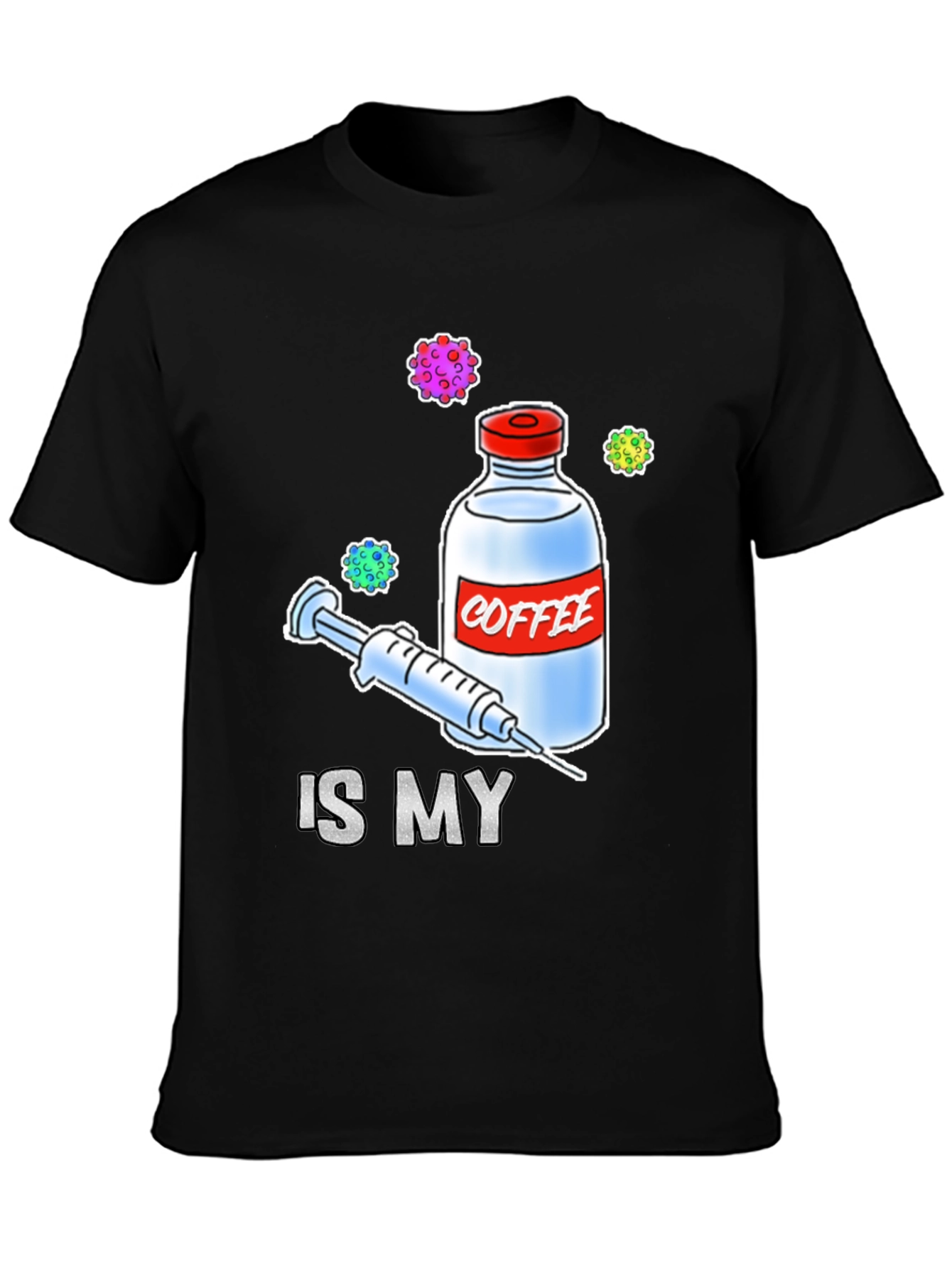 Coffee Injection Graphic T-Shirt