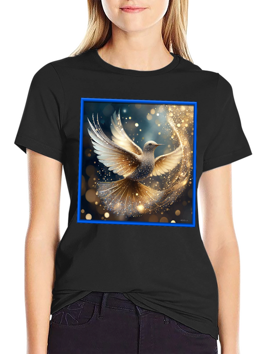 Elegant Dove Graphic Tee