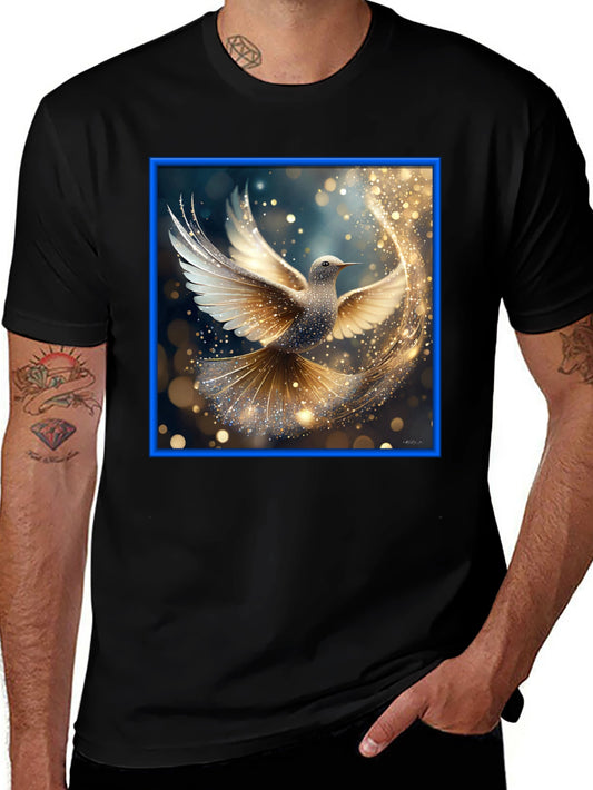 Elegant Dove Graphic Tee