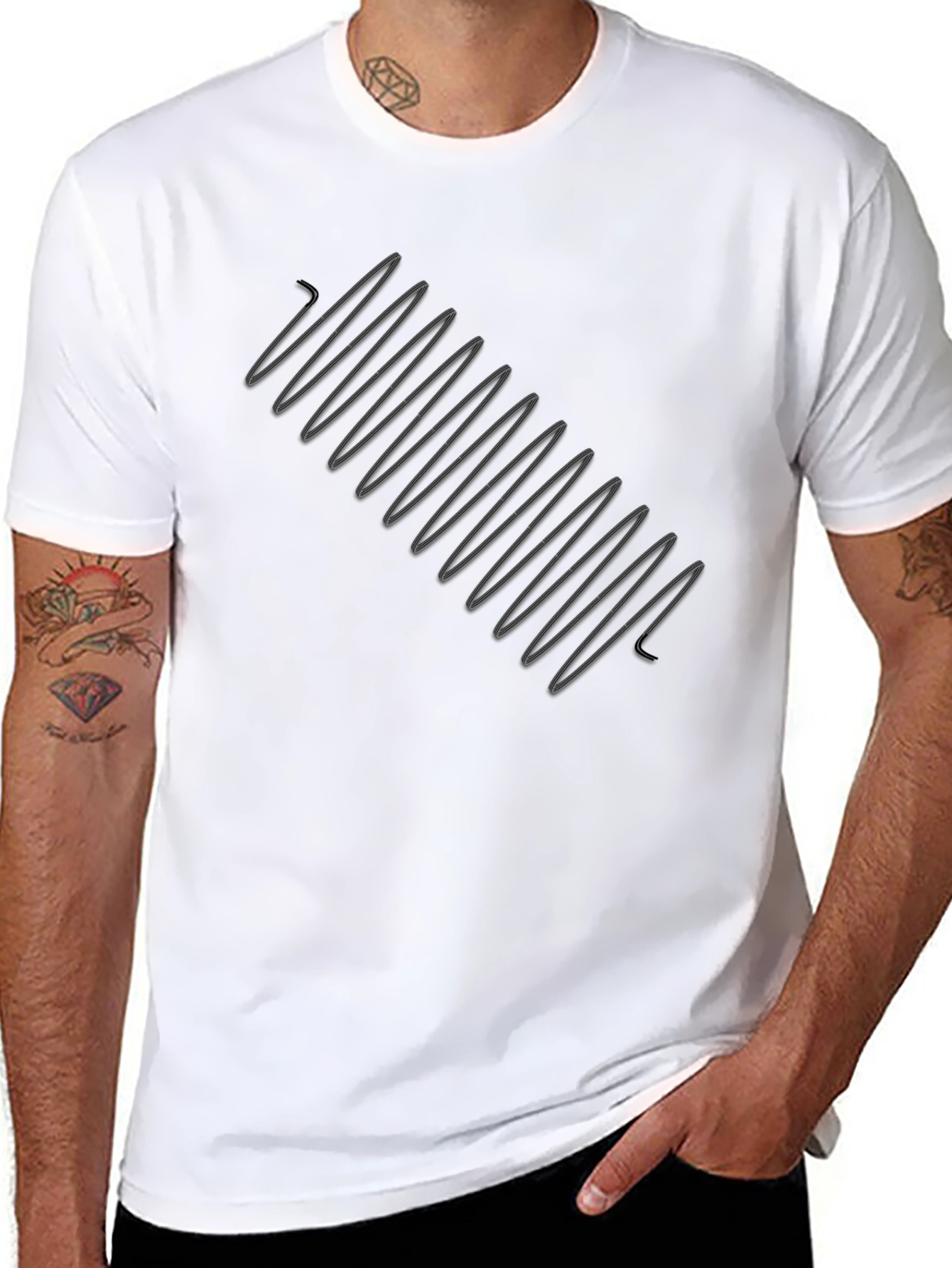 Arctic Monkeys Inspired Black T-Shirt