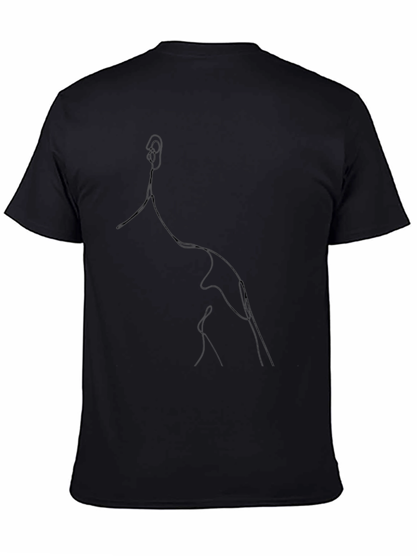 Abstract Line Art T-Shirt