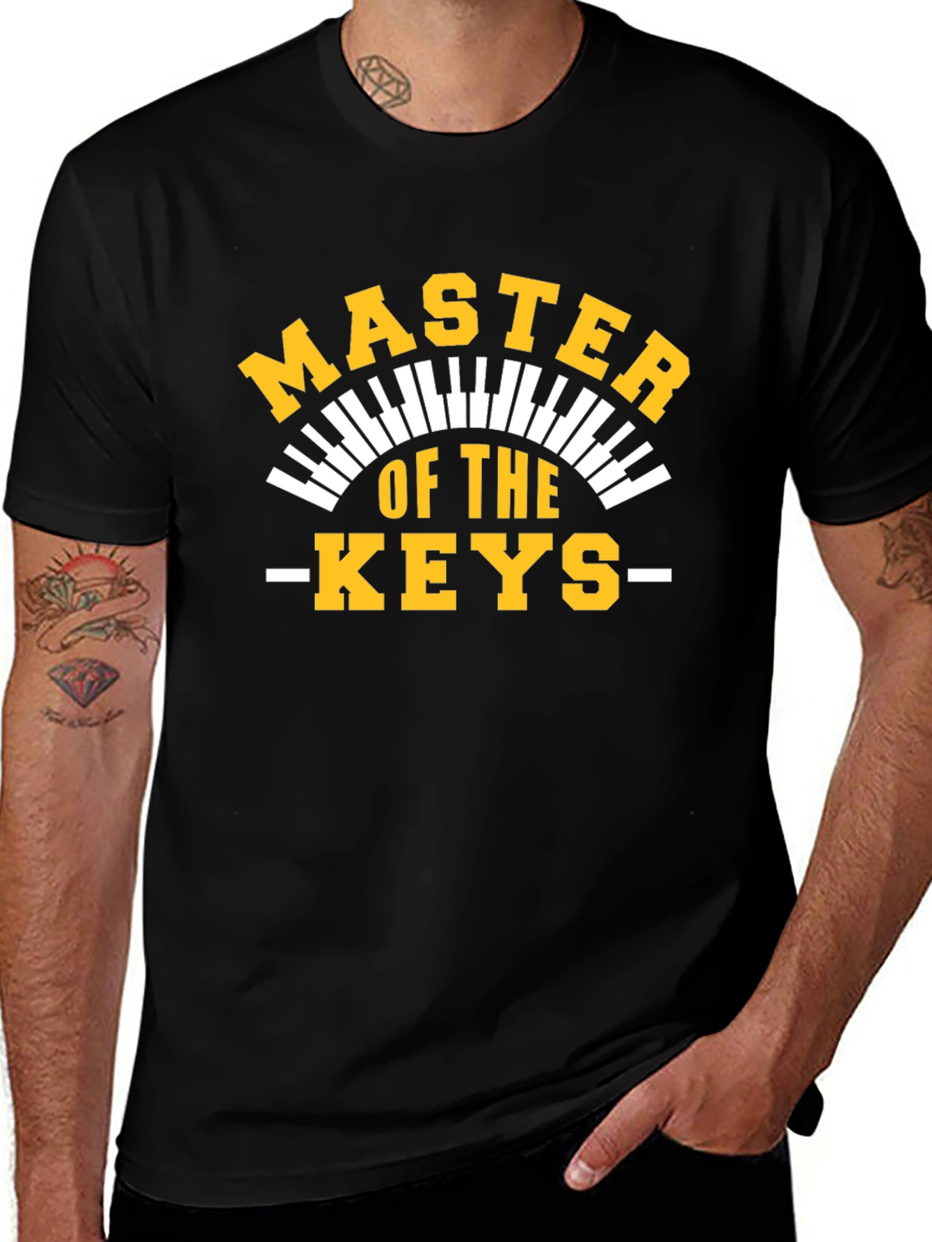 Master of the Keys Graphic T-Shirt