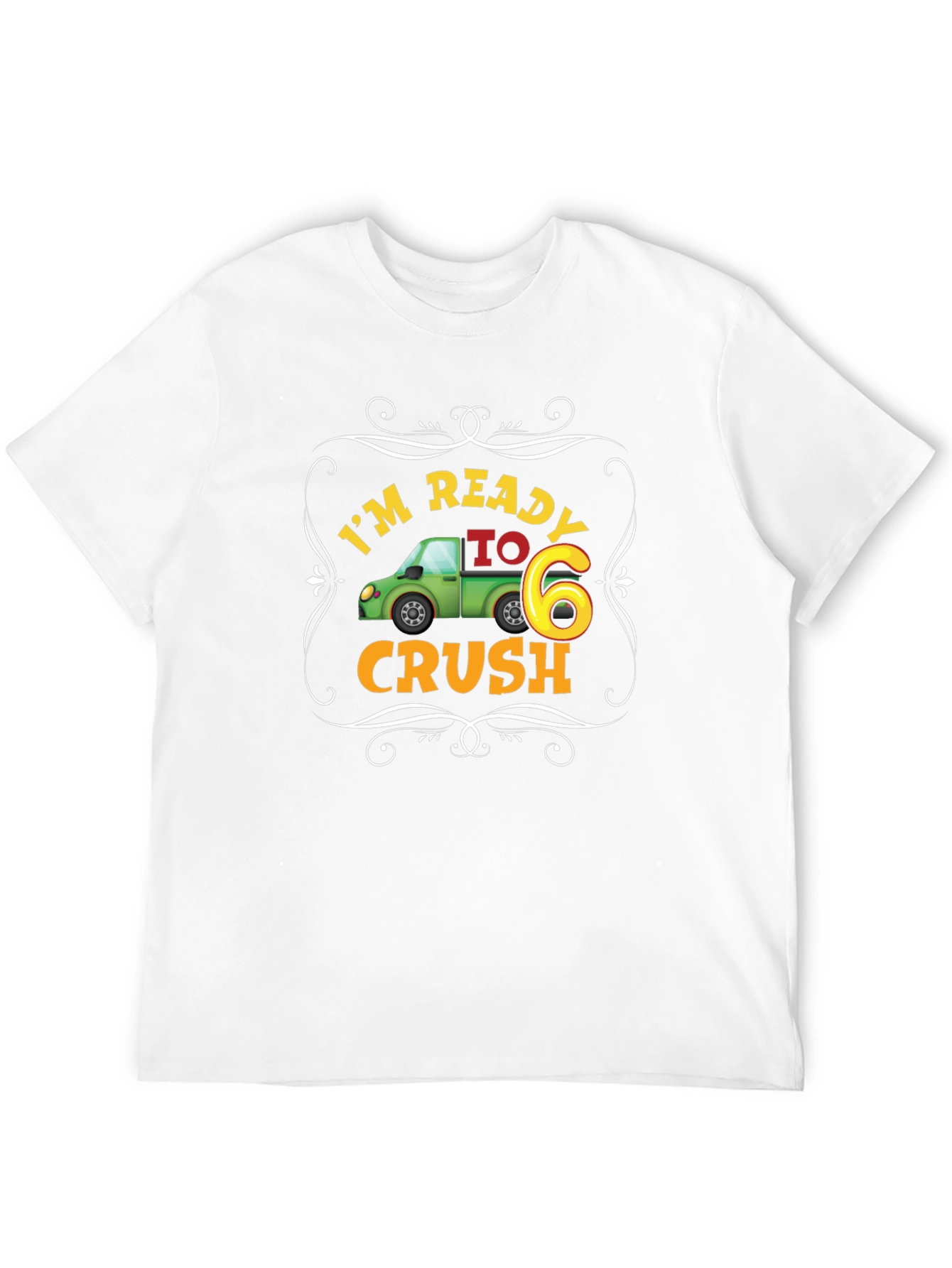 Im Ready to Crush Six Black T-Shirt
