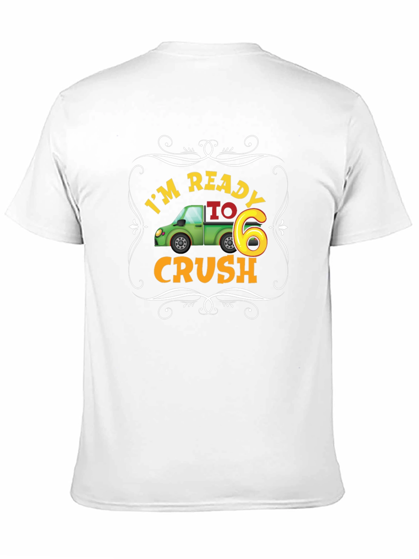 Im Ready to Crush Six Black T-Shirt