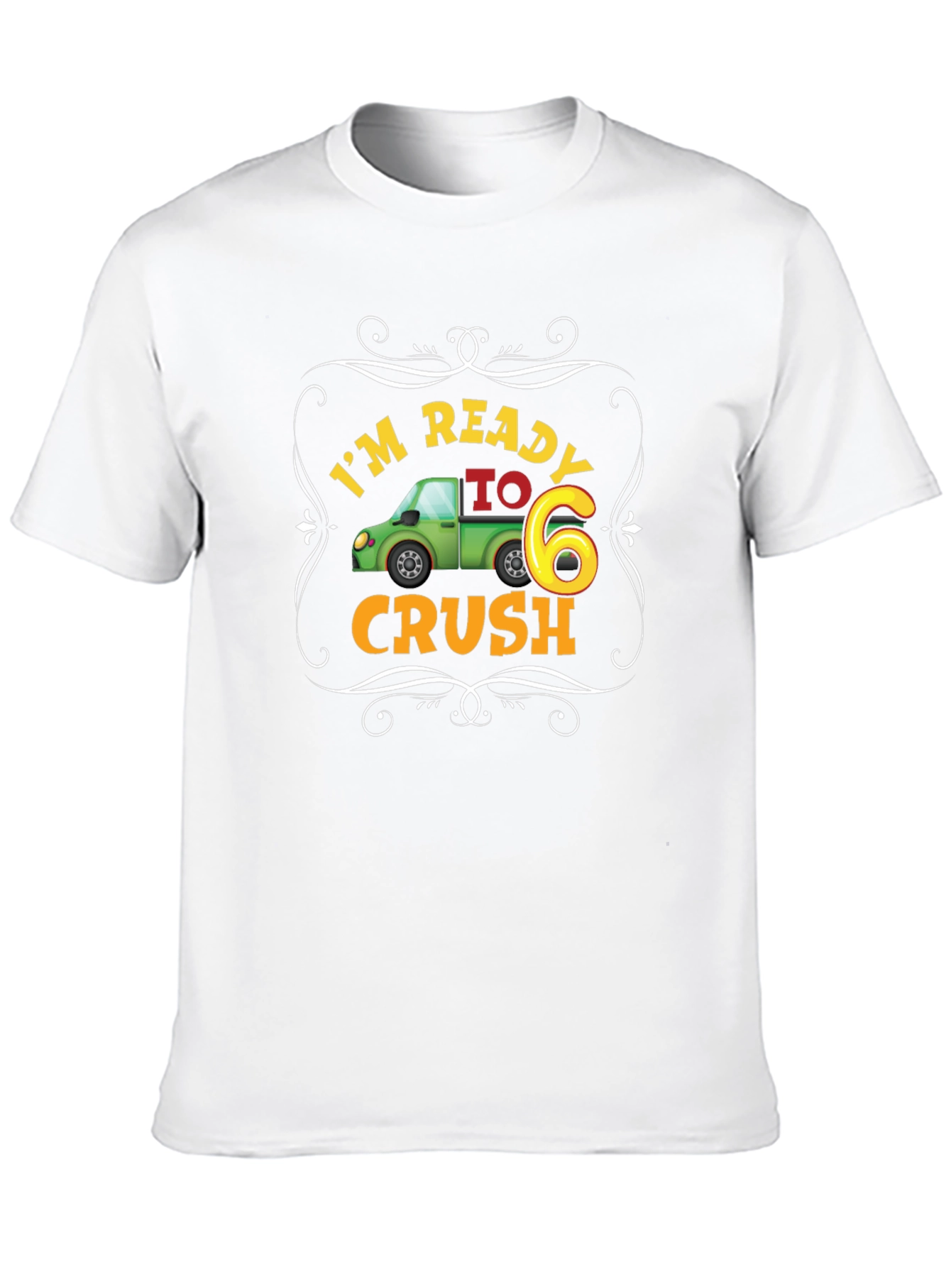 Im Ready to Crush Six Black T-Shirt