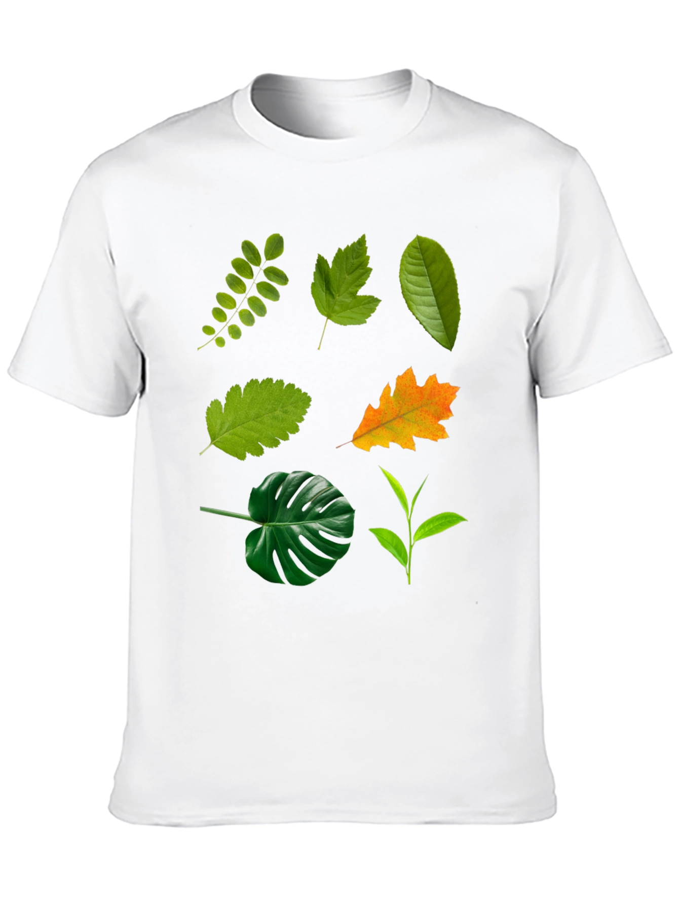 Leaf Collection Black T-Shirt