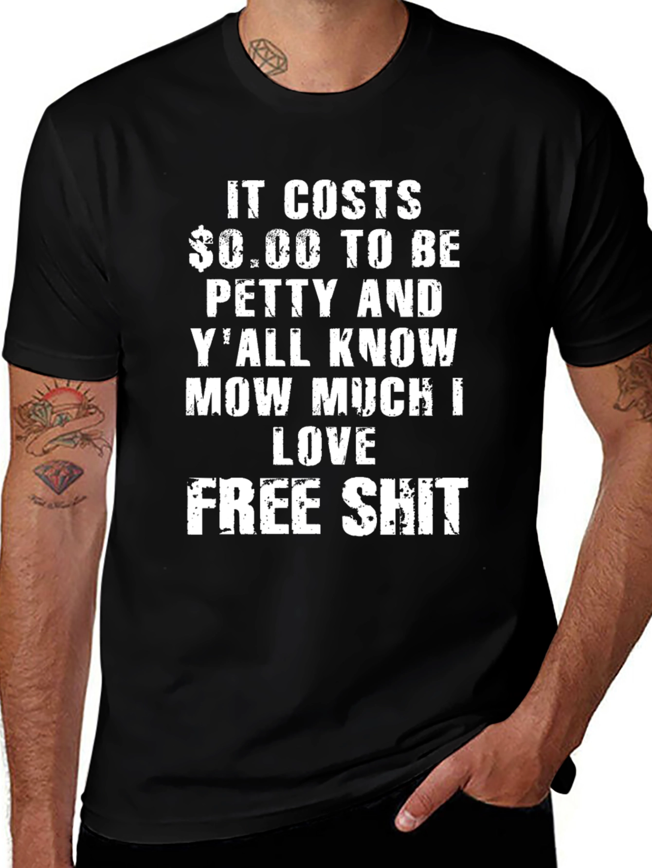 It Costs $0.00 To Be Petty Graphic Tee