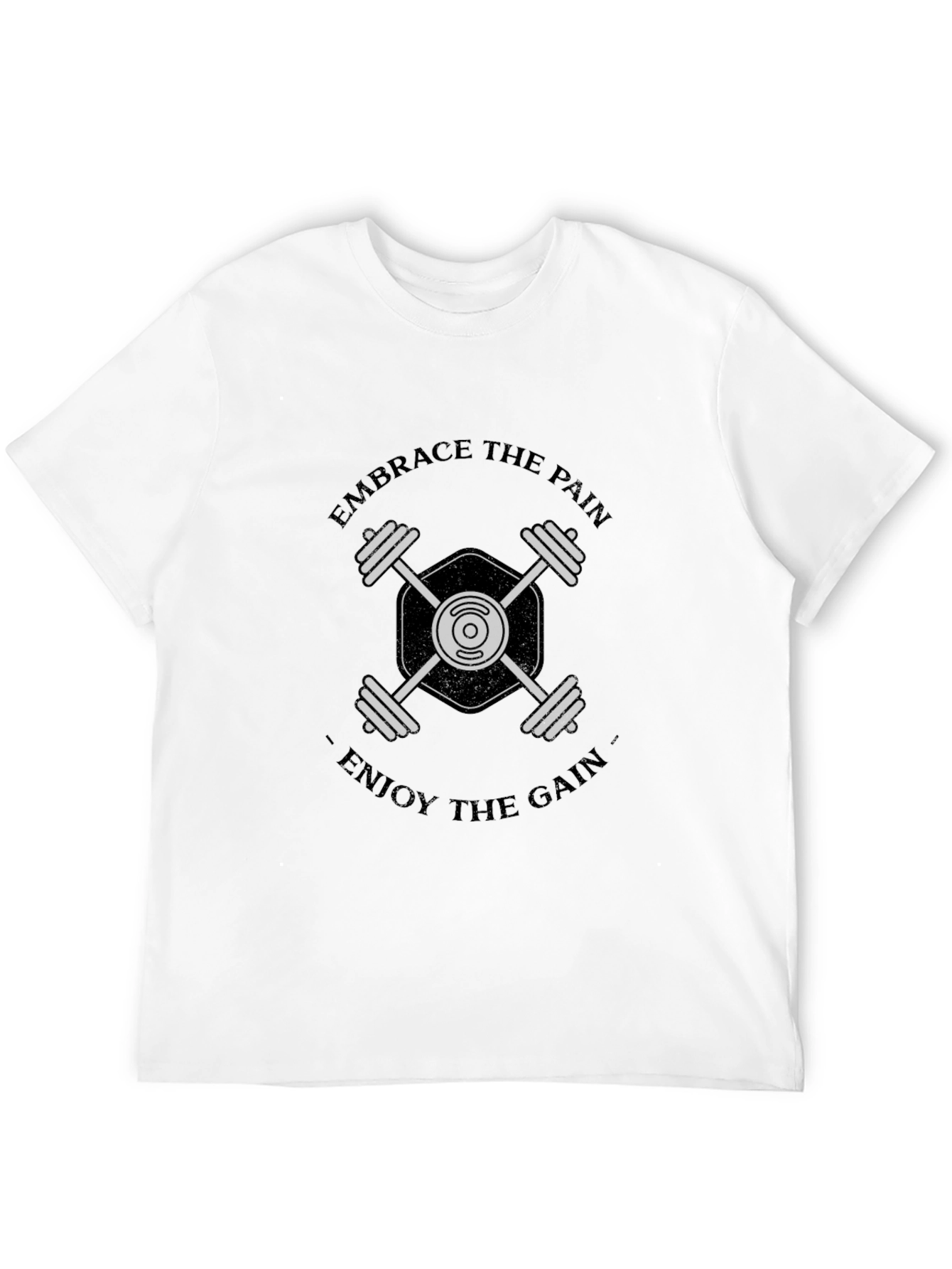 Embrace the Pain Enjoy the Gain Gym T-Shirt