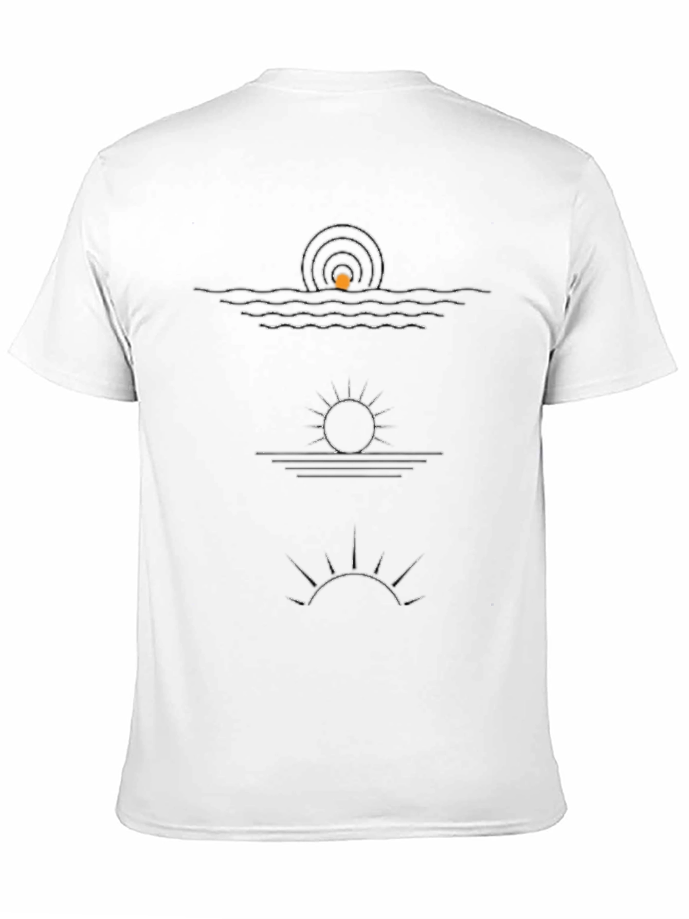 Sunrise Sunset T-Shirt - Relaxed Fit Cotton Tee
