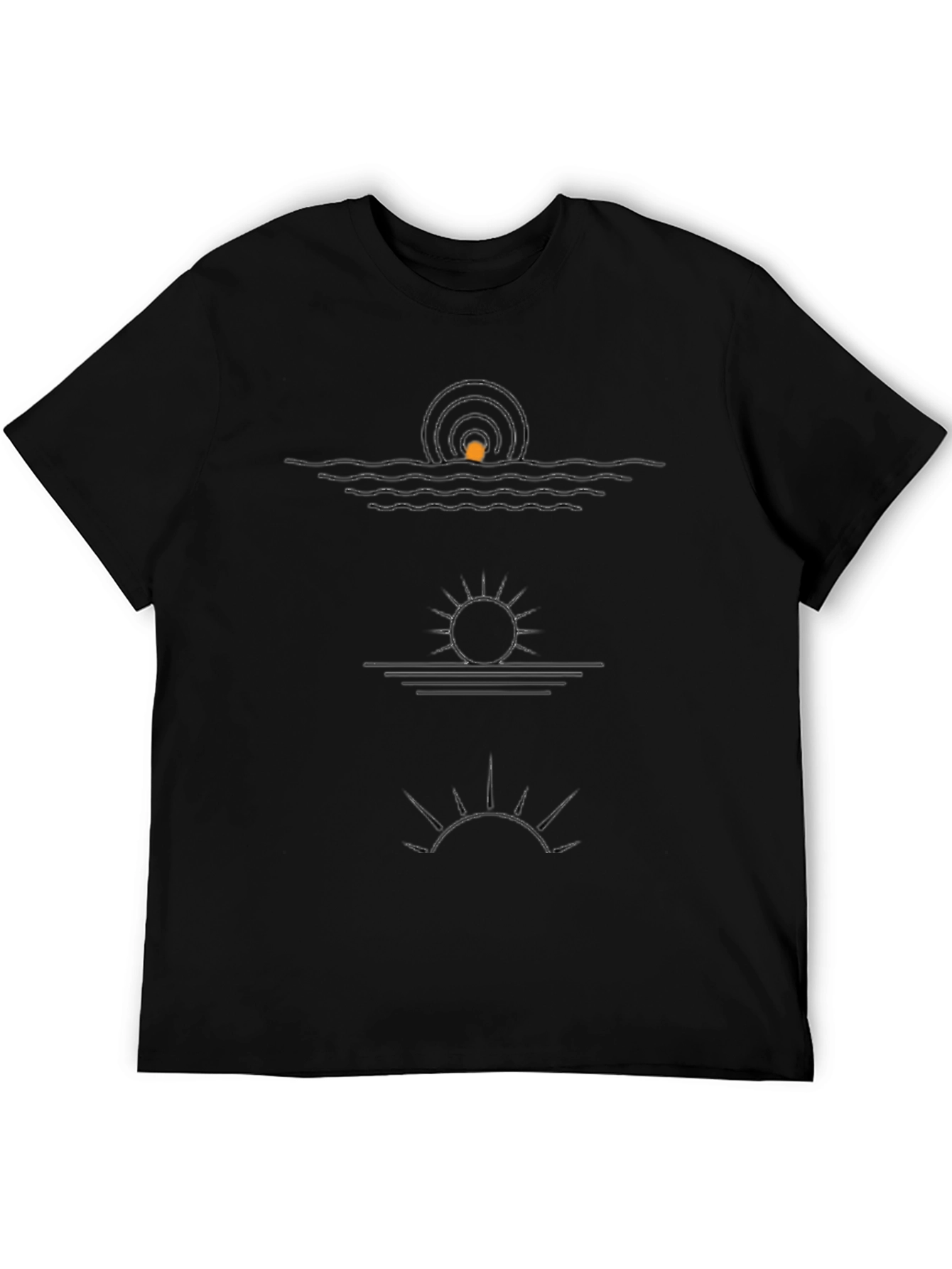 Sunrise Sunset T-Shirt - Relaxed Fit Cotton Tee